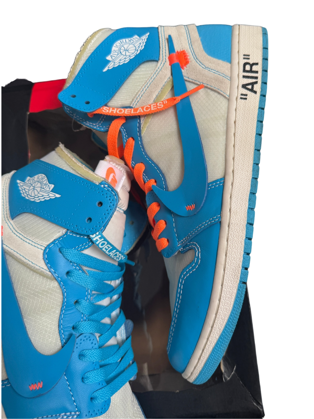 Off White Jordan 1 UNC