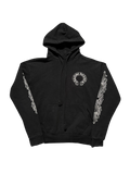 Chrome Hearts Floral Pullover Hoodie - Small