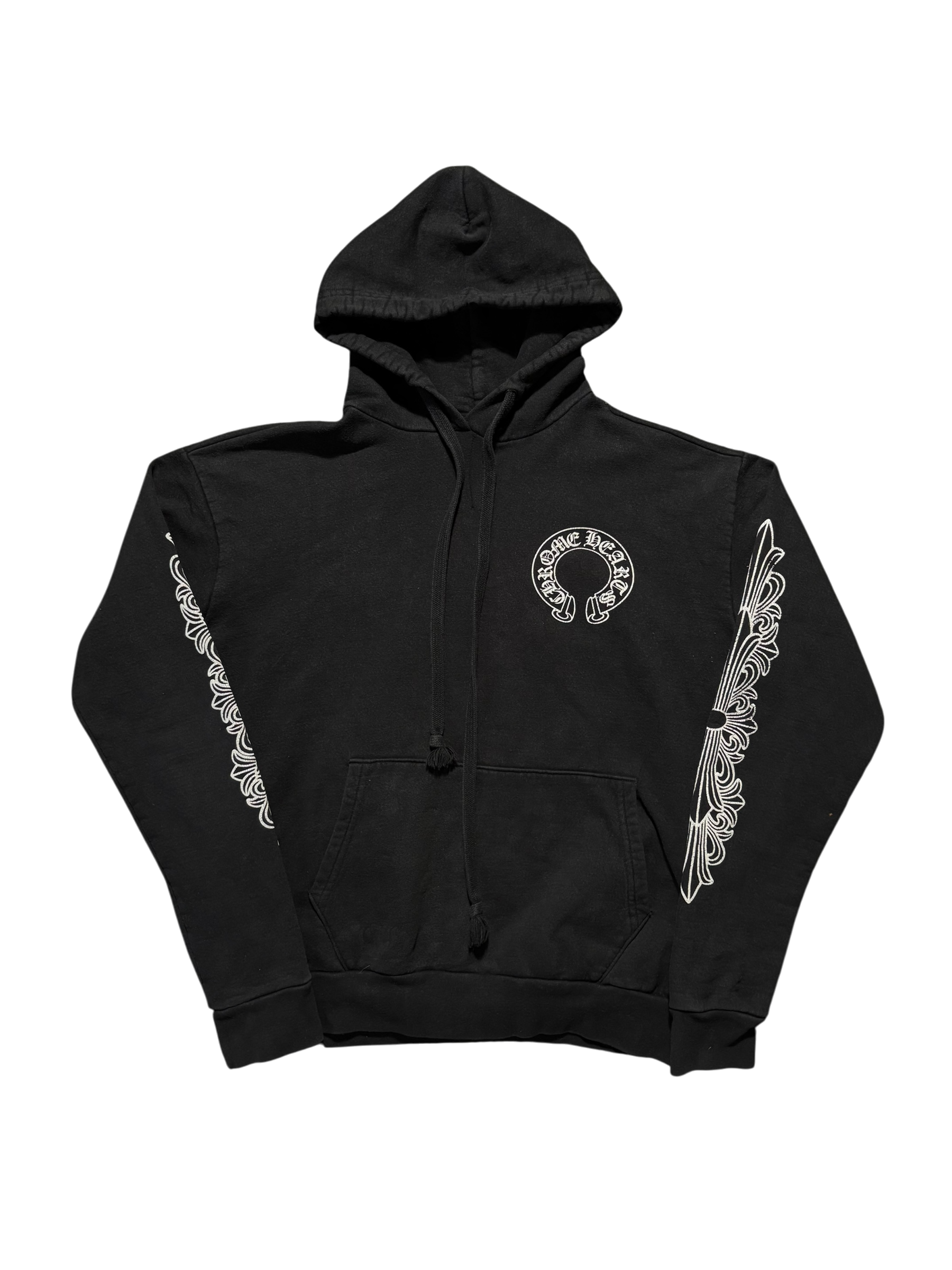 Chrome Hearts Floral Pullover Hoodie - Small
