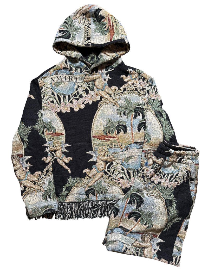 Amiri Cherub Palm Tapestry Set - Size M