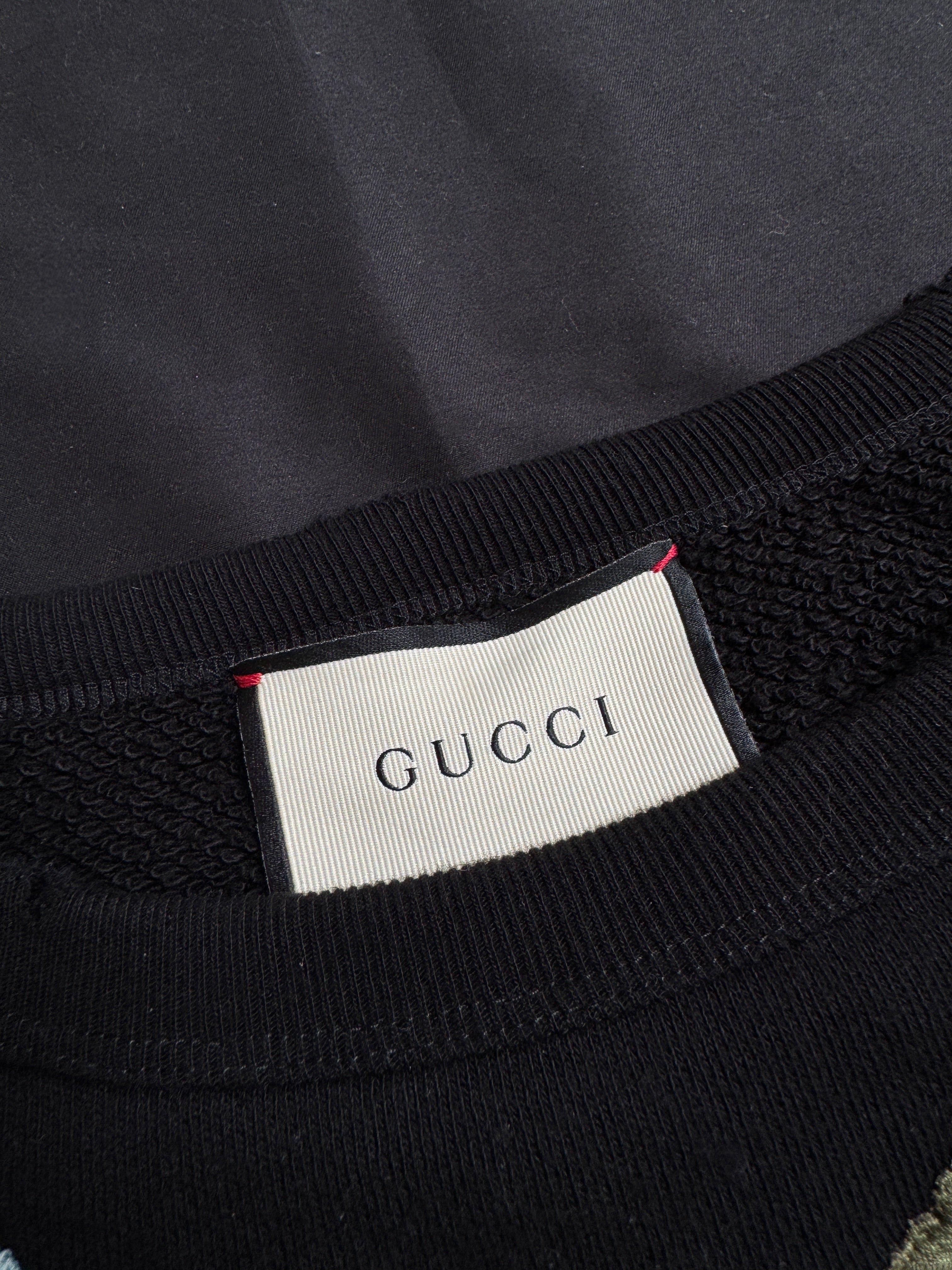 Gucci Loved Floral Embroidered Big Logo Sweatshirt