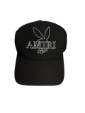 Amiri Playboy Black Trucker Hat