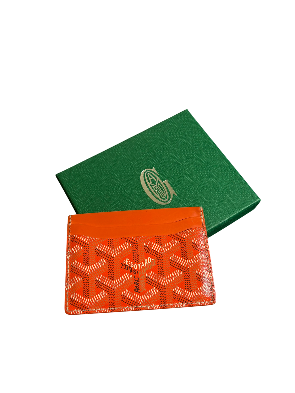 Goyard Orange Cardholder