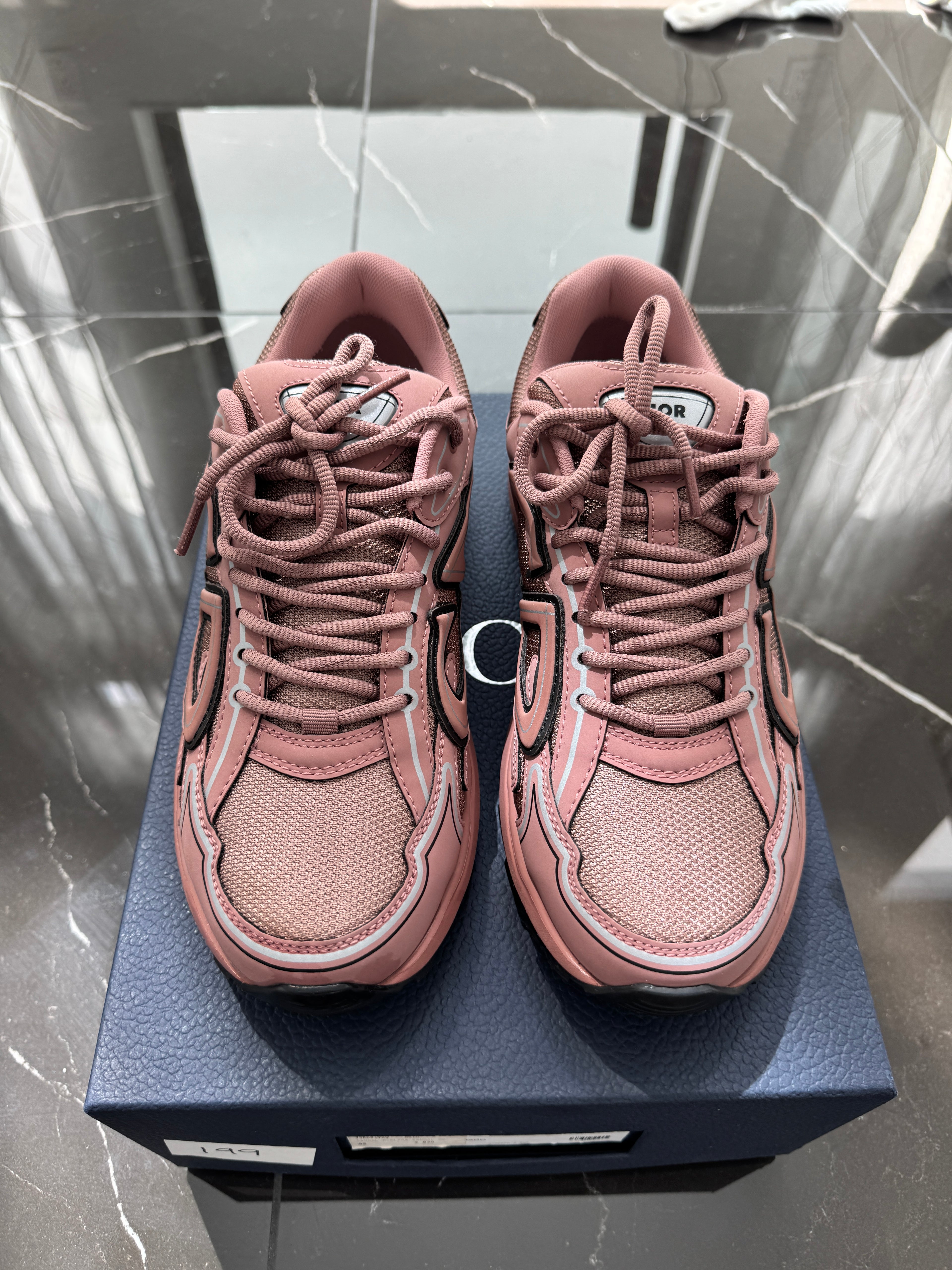 Dior B30 “Burlwood” Low Top Sneakers