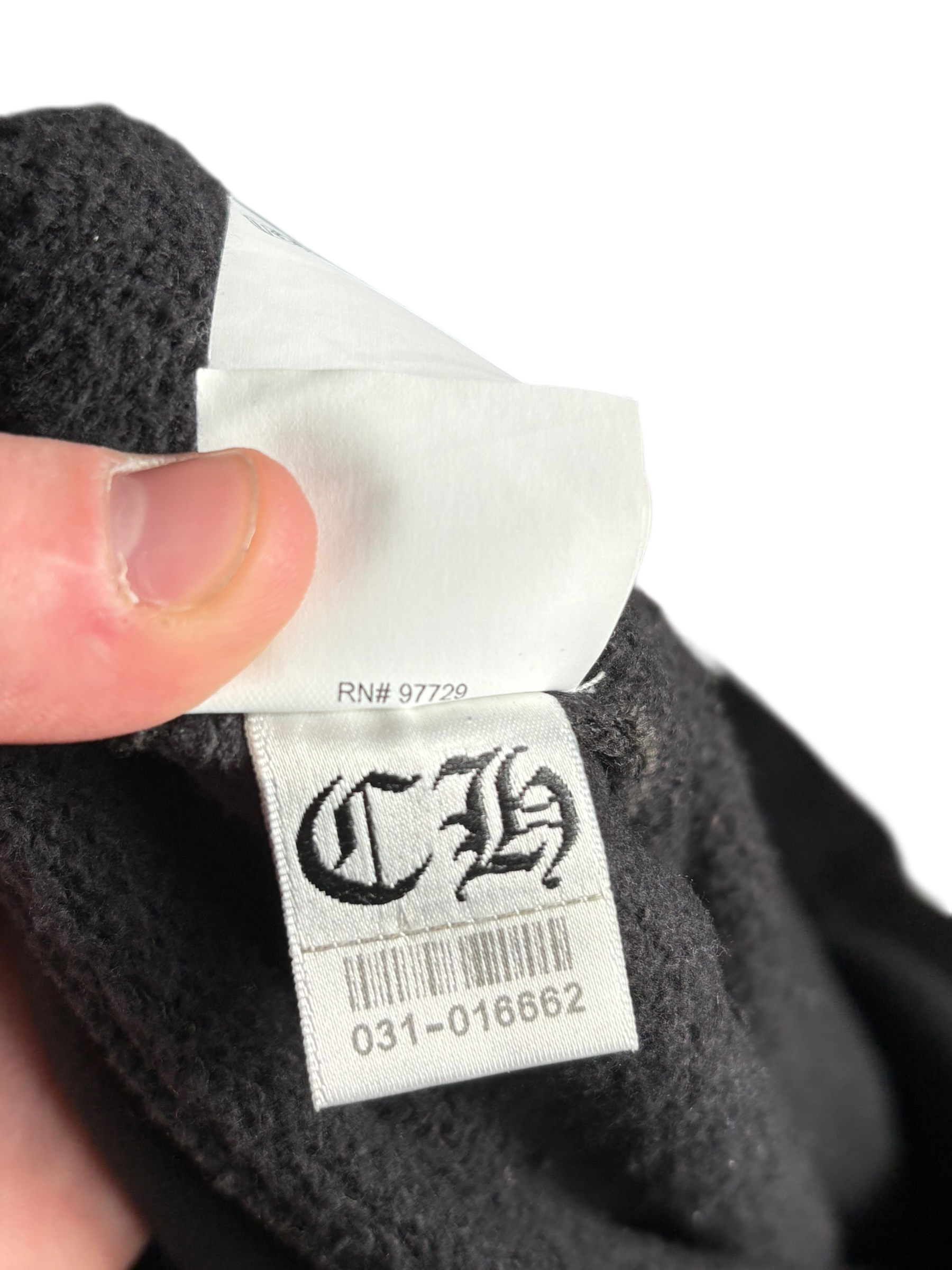 Chrome Hearts Paper Jam Zip Up Hoodie - Size XL