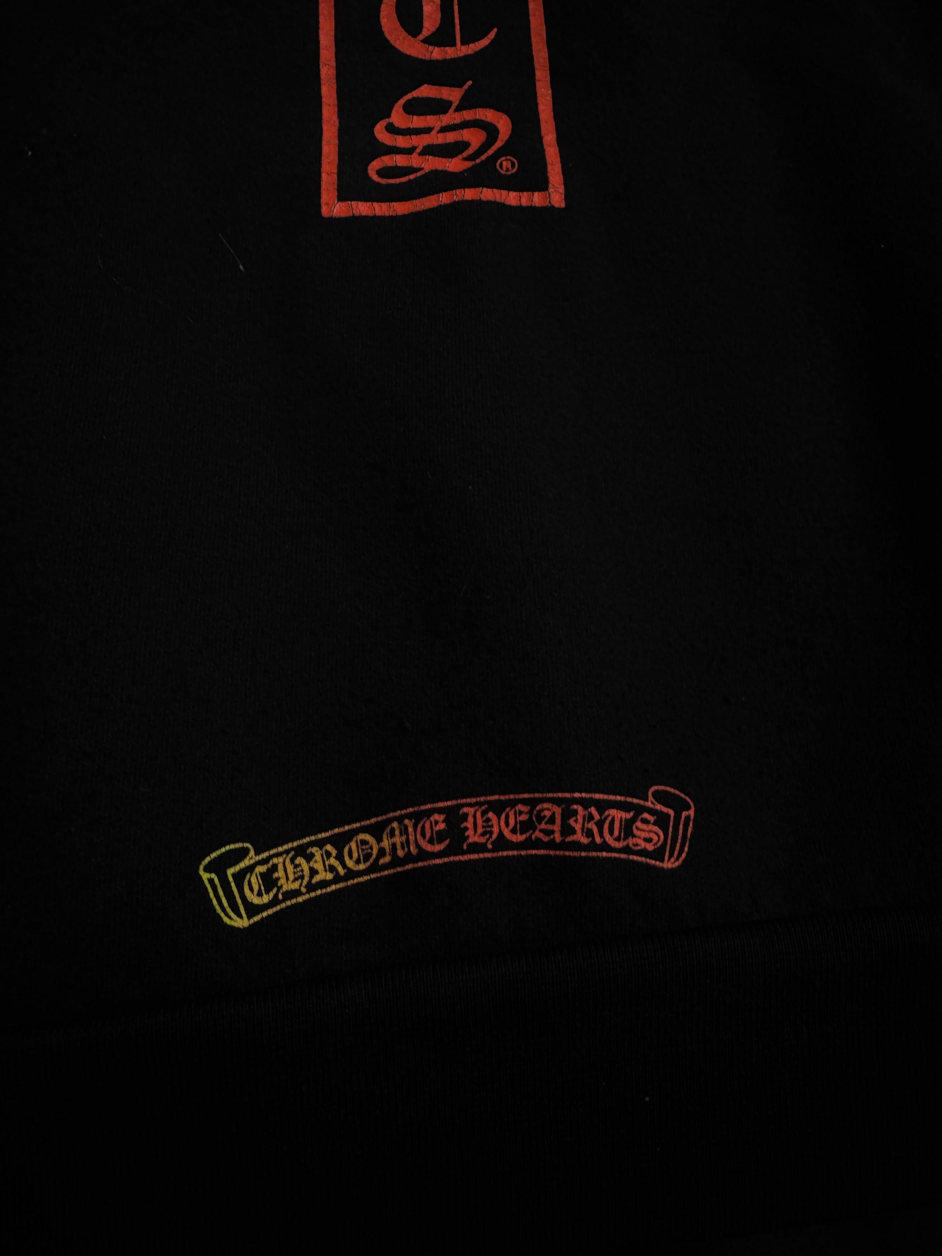 Chrome Hearts Gradient T-bar Hoodie Black