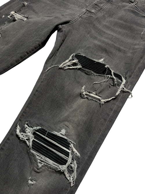 Amiri MX1 Grey Black Patch - Size 38