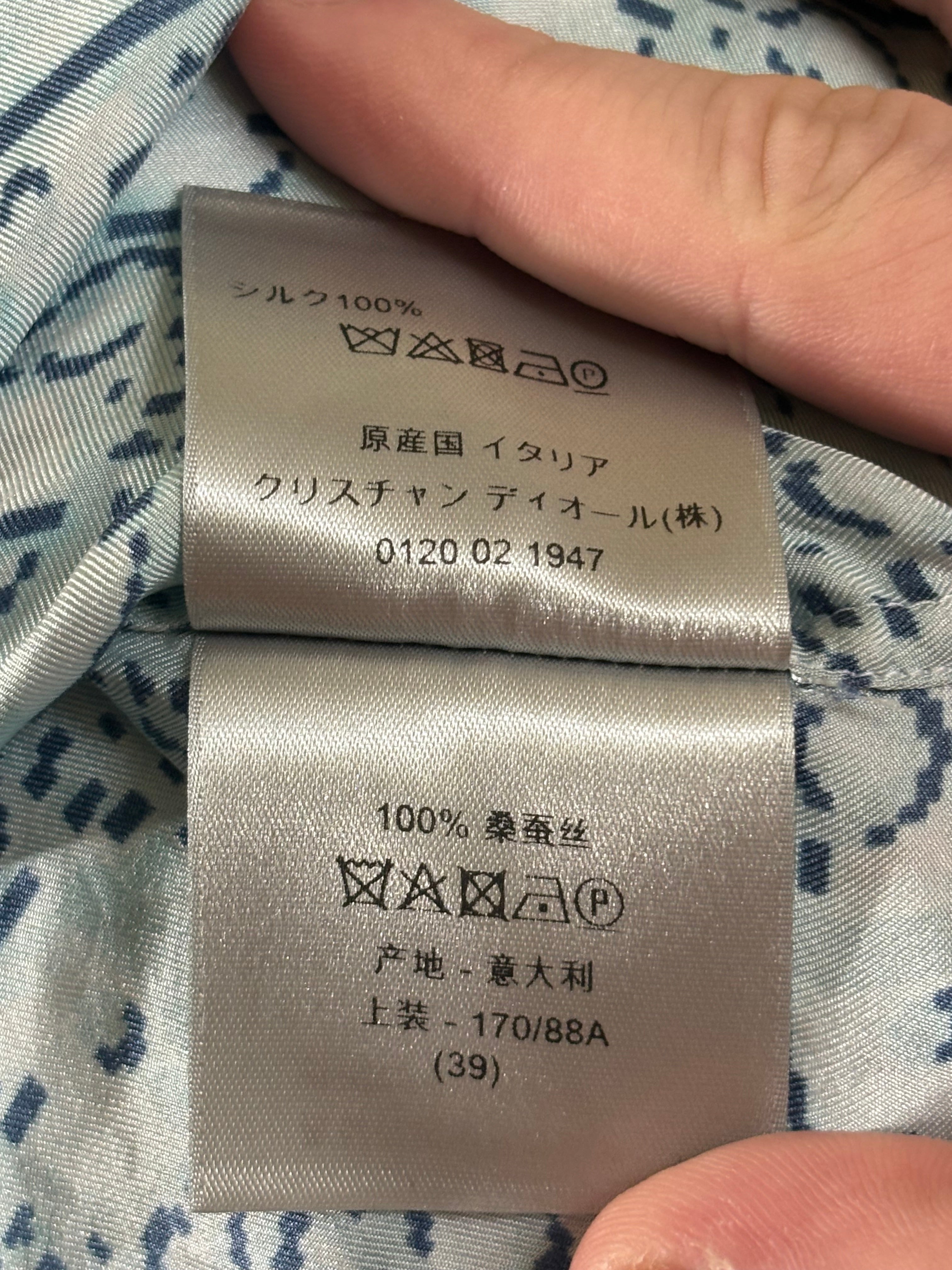 Dior Oblique Silk Shirt