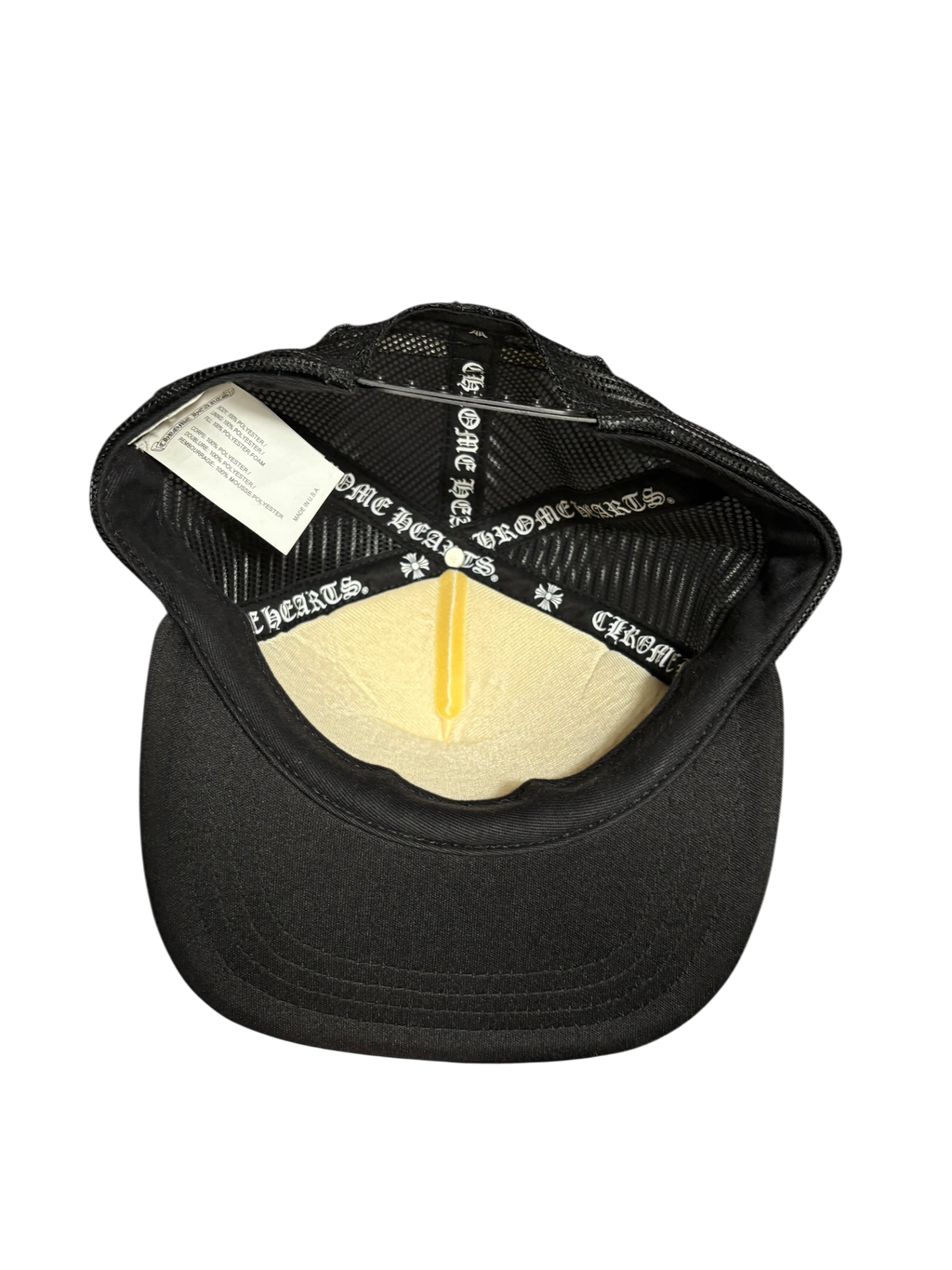 Chrome Hearts King Taco White/Black Trucker Hat