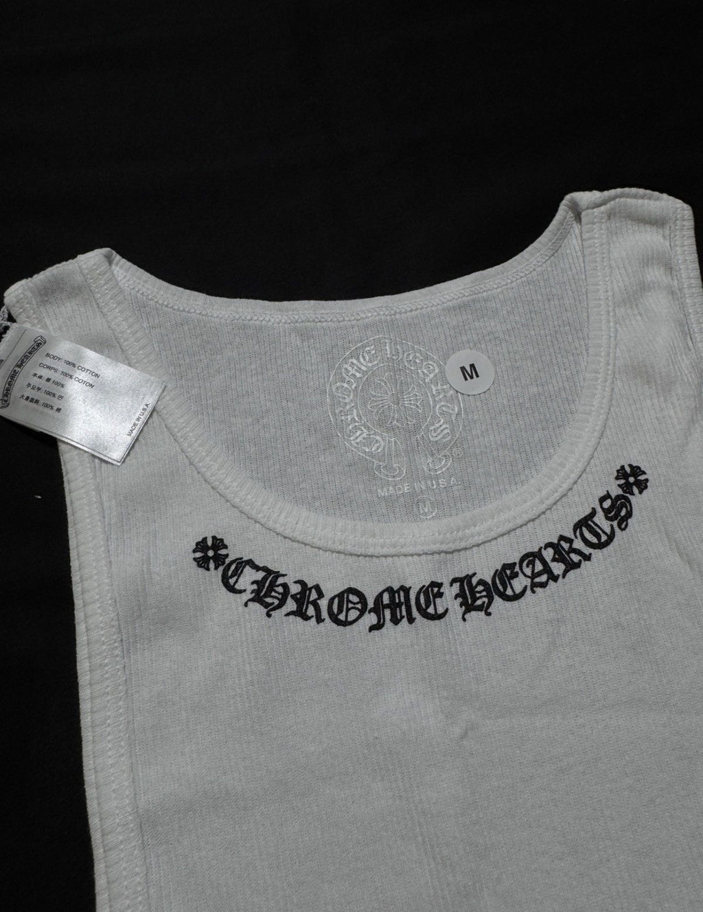 Chrome Hearts Scroll Tank Top