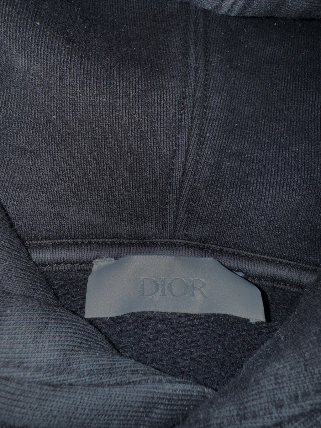 Dior CD Logo Hoodie Black - Large