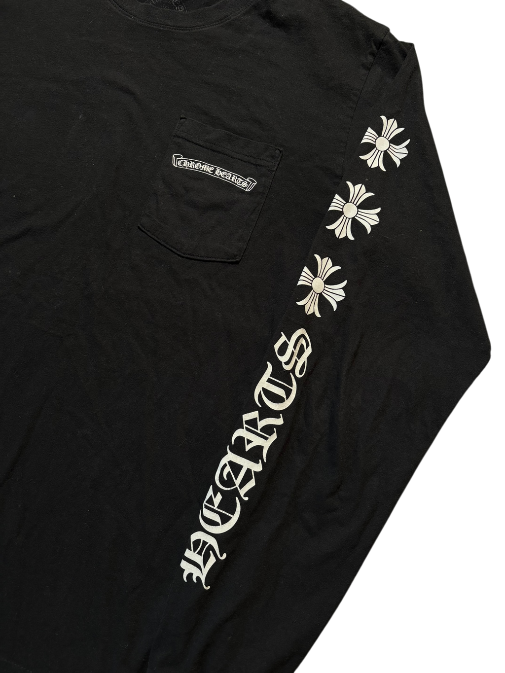 Chrome Hearts Cross Long Sleeve T-Shirt- Size L