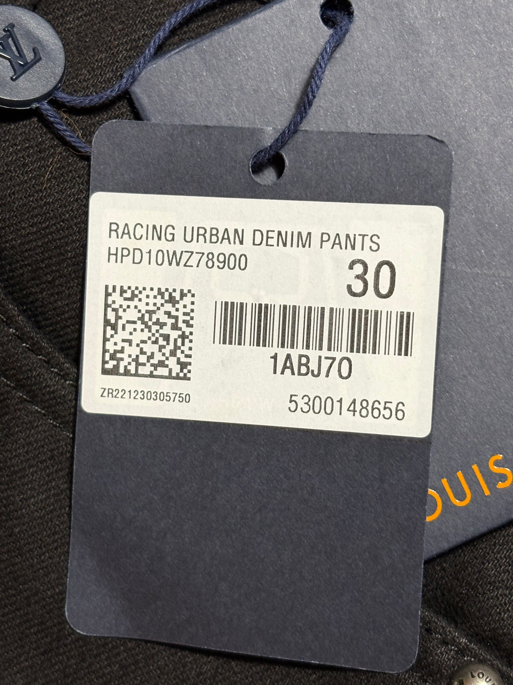 Louis Vuitton Graffiti Print Cargo Jeans