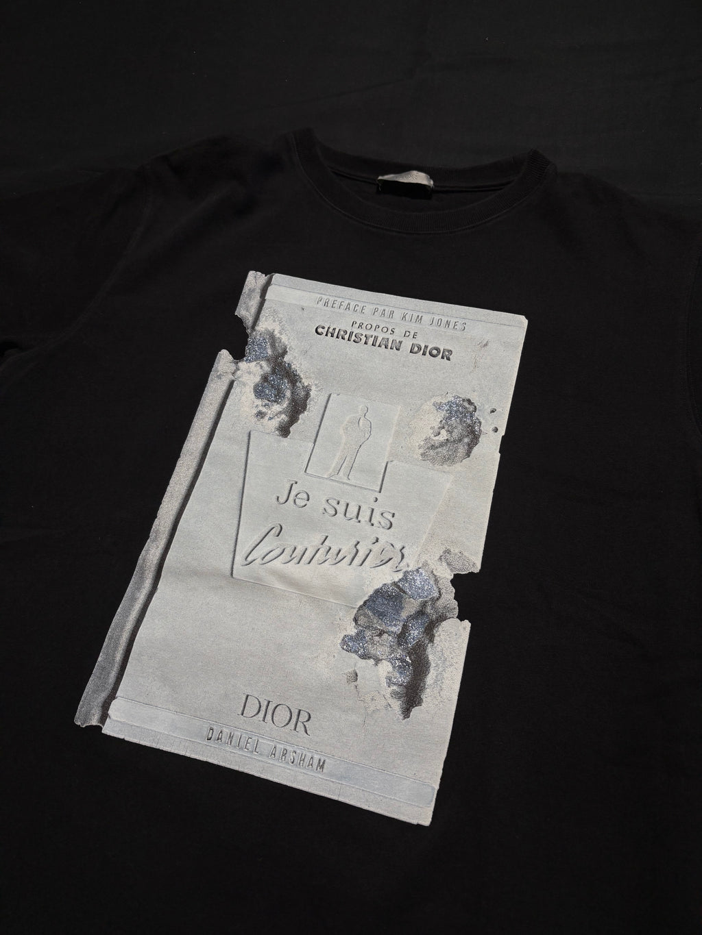 Dior Black Daniel Arsham Tee