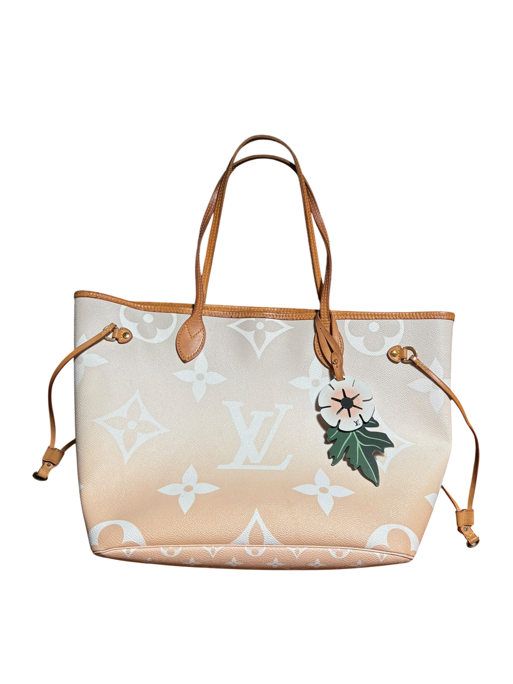 Louis Vuitton Monogram Giant By The Pool Neverfull MM Brume