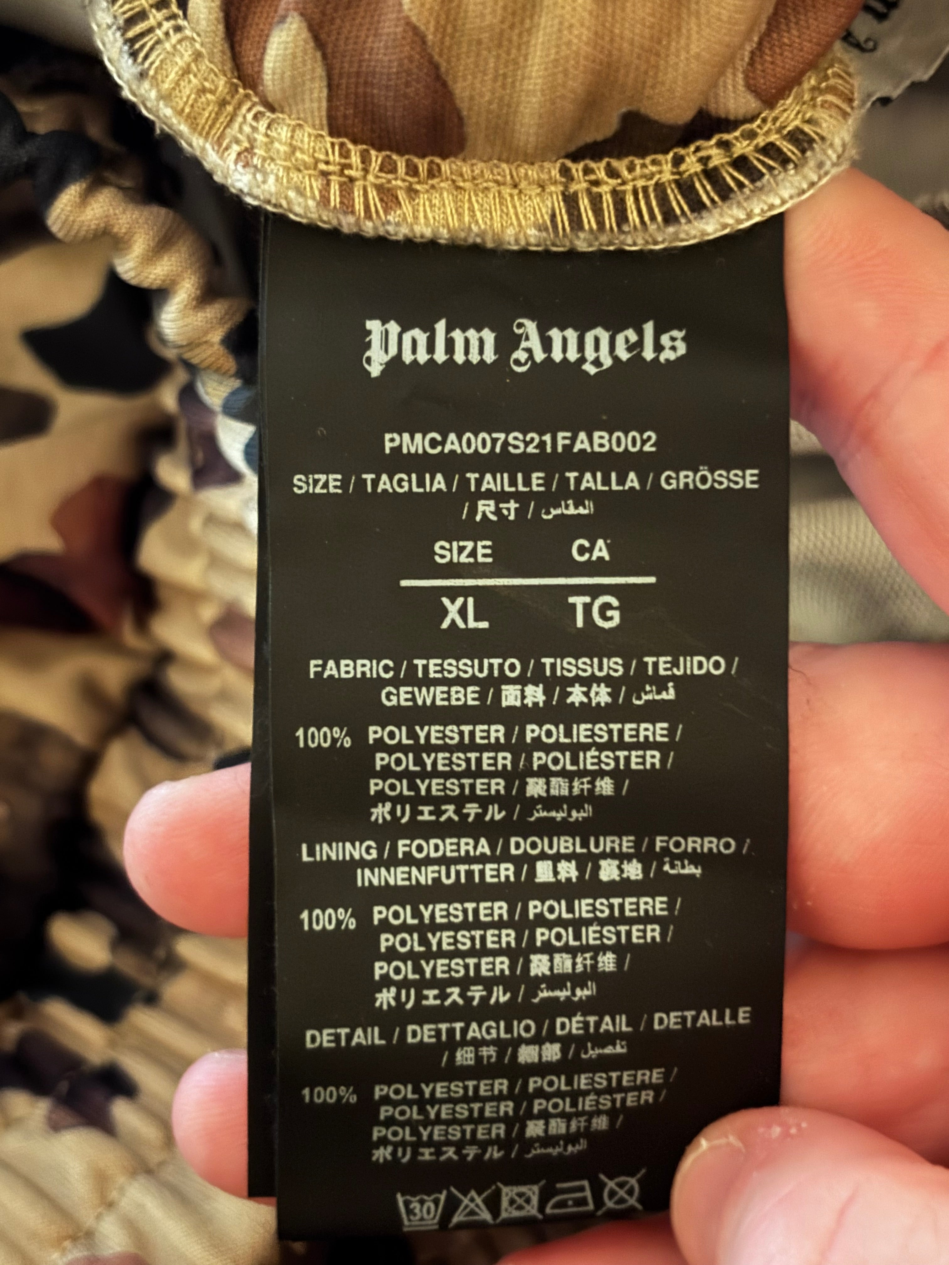 Palm Angels Cheetah Print Track Pants - Size XL