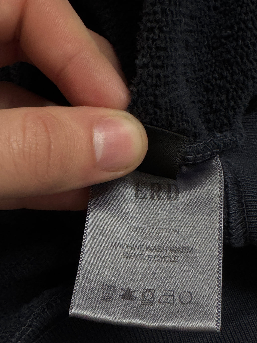 Enfants Riches Déprimés Navy Classic Logo Hoodie