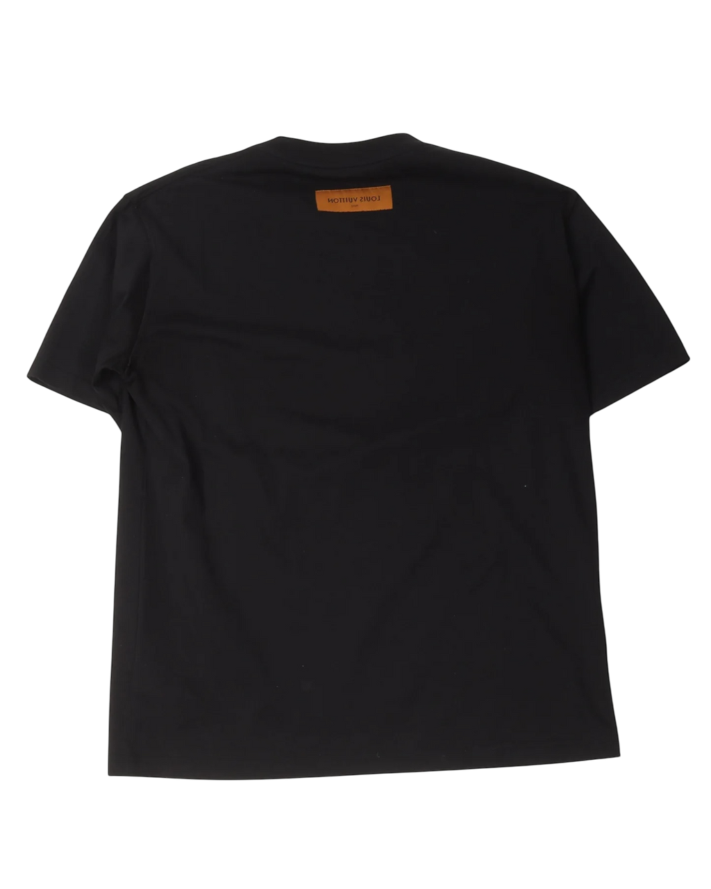 Louis Vuitton Embossed LV T-Shirt Black - Size S
