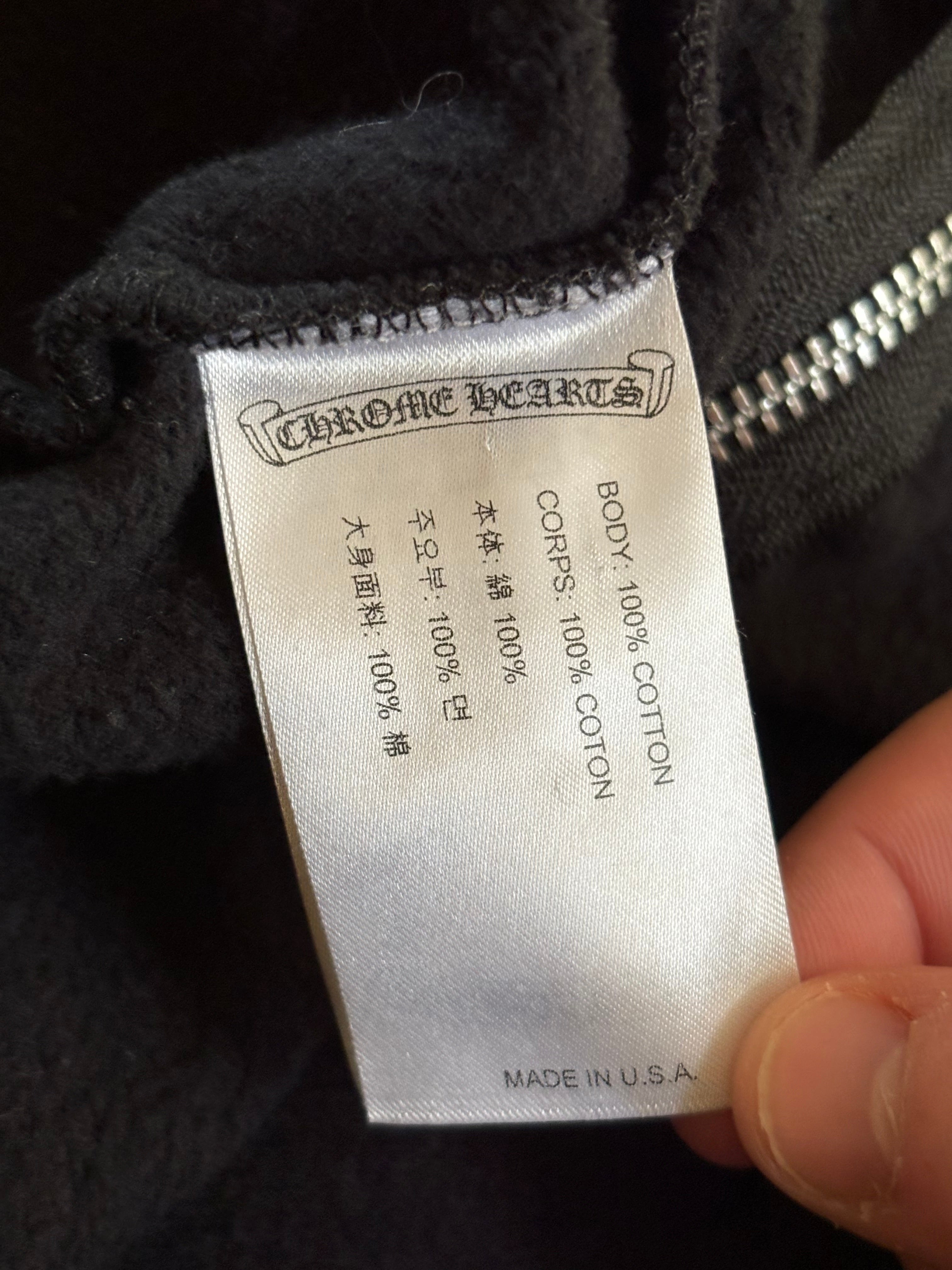Chrome Hearts St Barths Exclusive Zip-Up Hoodie