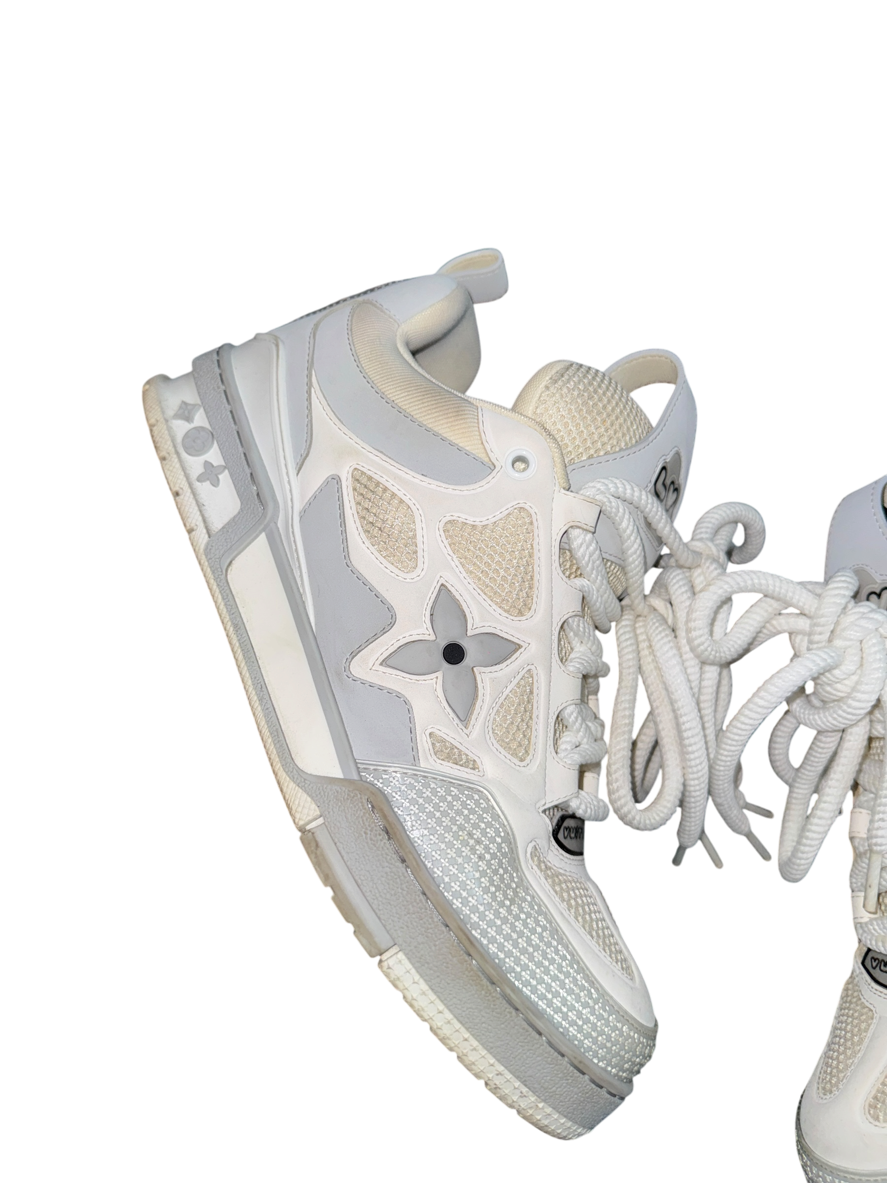 Louis Vuitton Grey White Skate Sneaker - Size 8LV (9.5US)