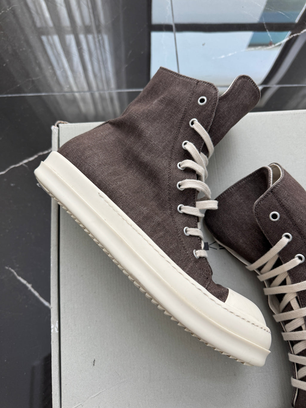 Rick Owens Porterville Drkshdw Dark Dust Sneakers