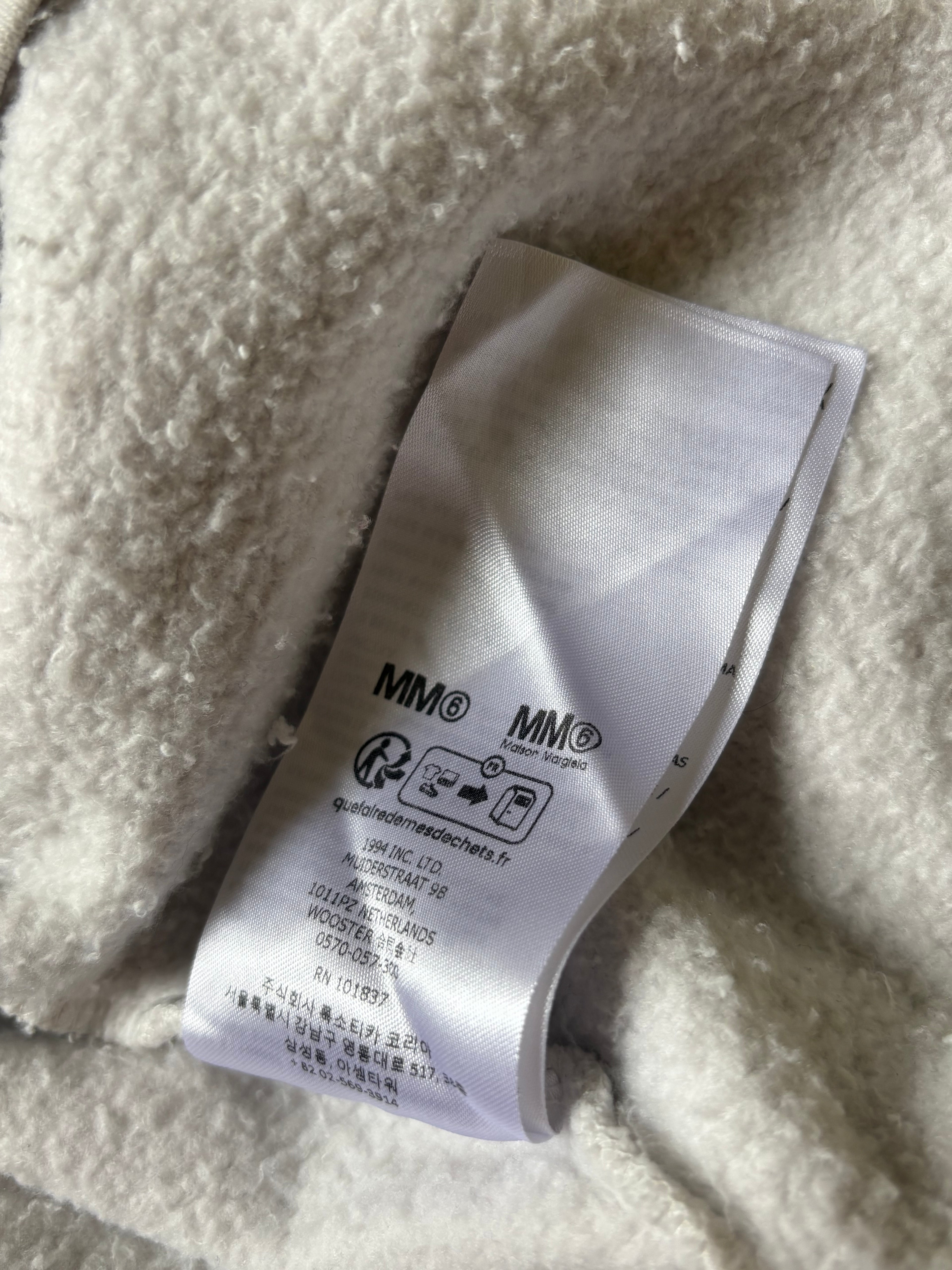 Supreme MM6 Maison Margiela Box Logo Zip Up Hoodie - Size M