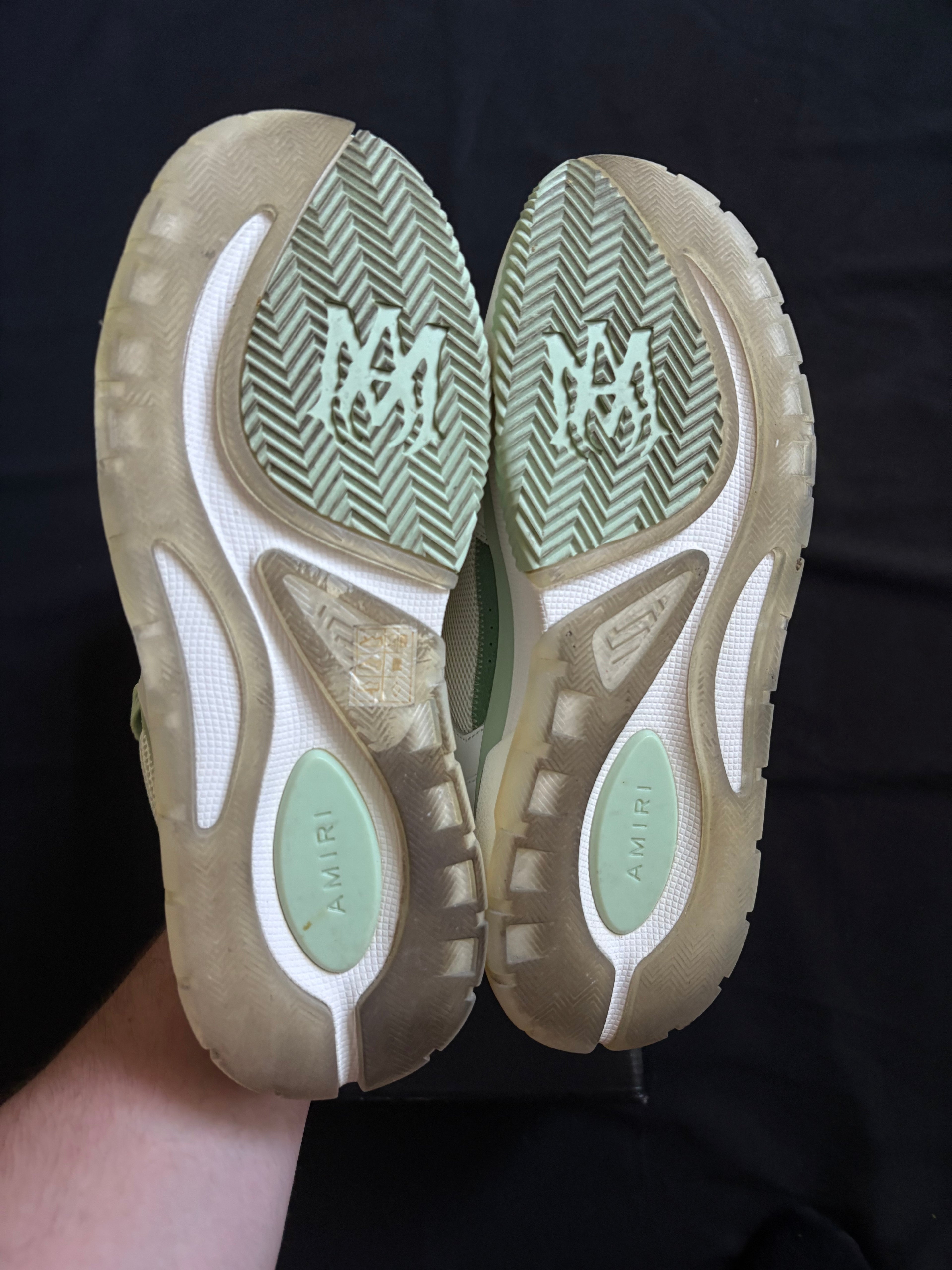 Amiri MA-1 Mint/White Sneakers
