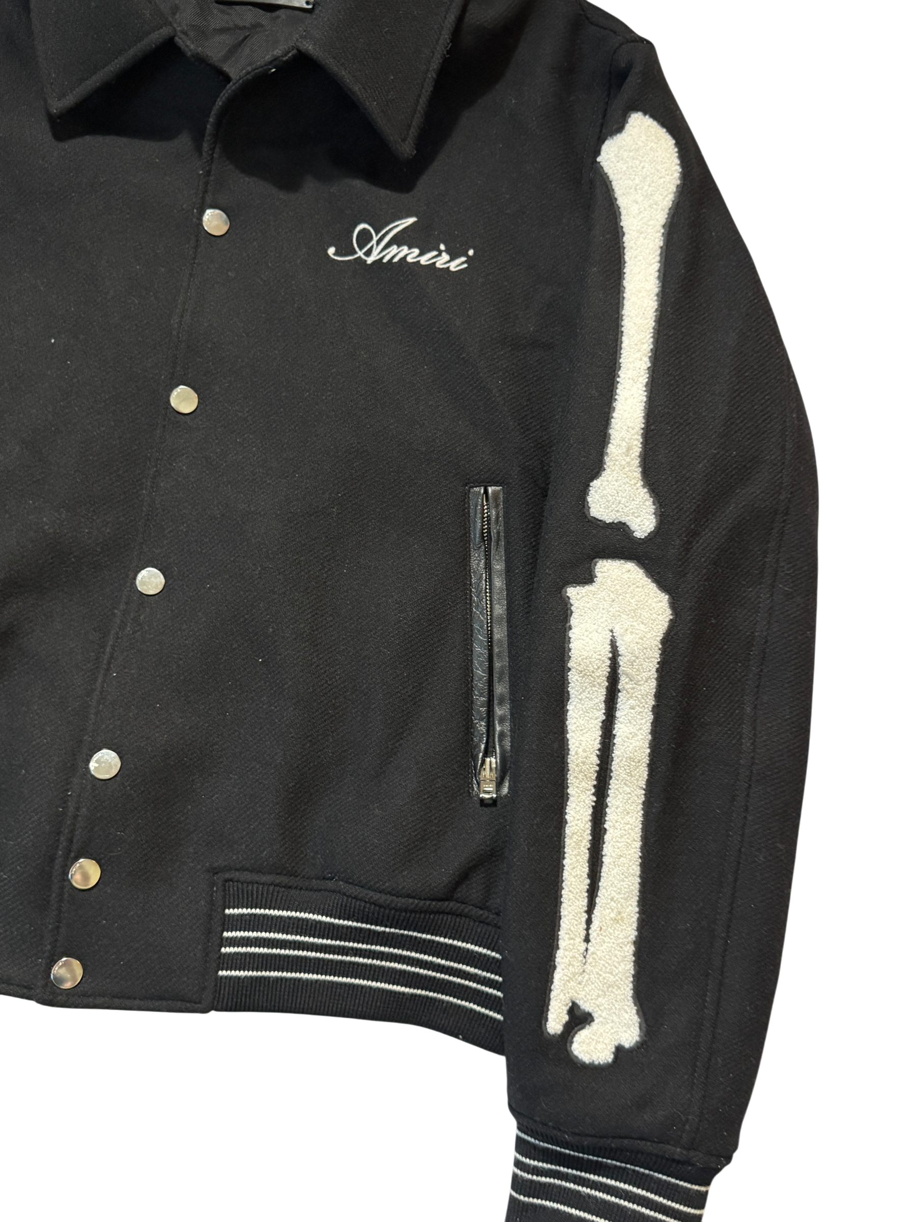 Amiri Bones Varsity Jacket - Size 56