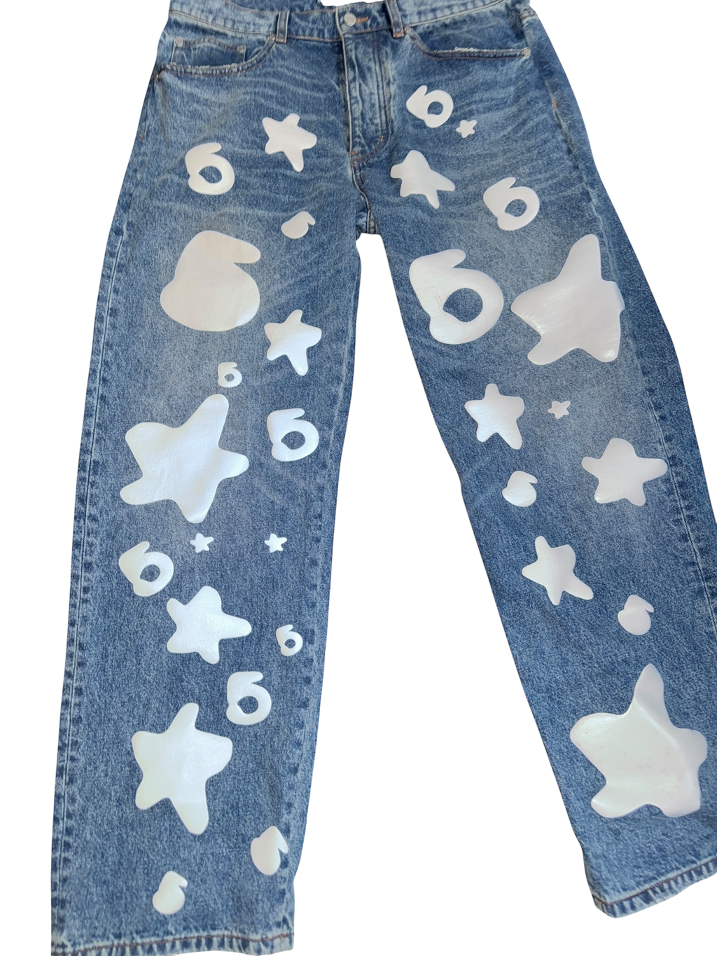 Sp5der Vintage Beluga Jeans