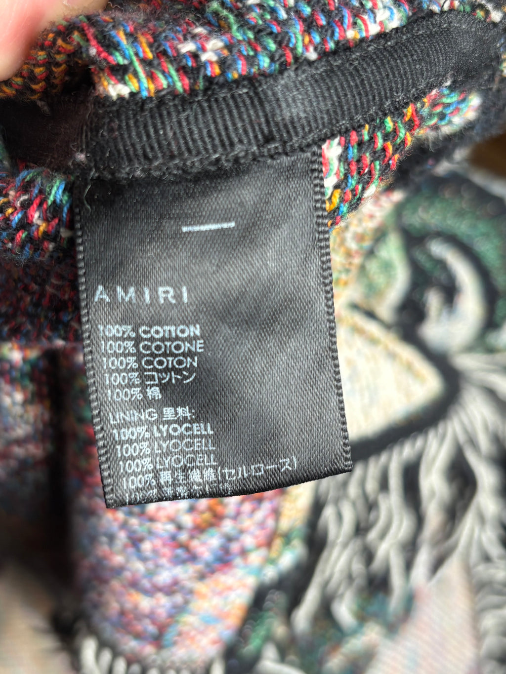 Amiri Cherub Palm Tapestry Set - Size M