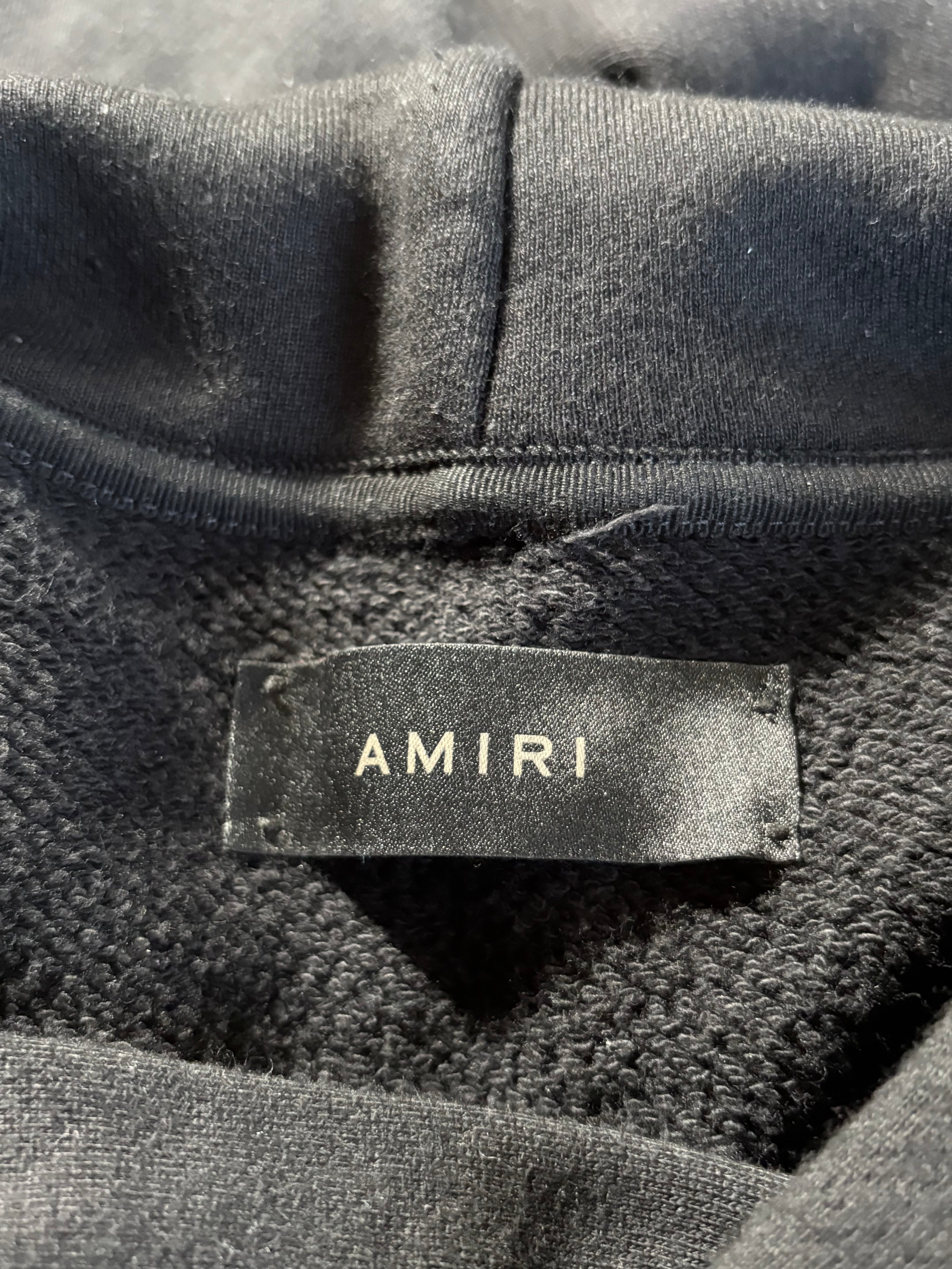 Amiri Metallic Logo Pullover Hoodie - Size XXXL
