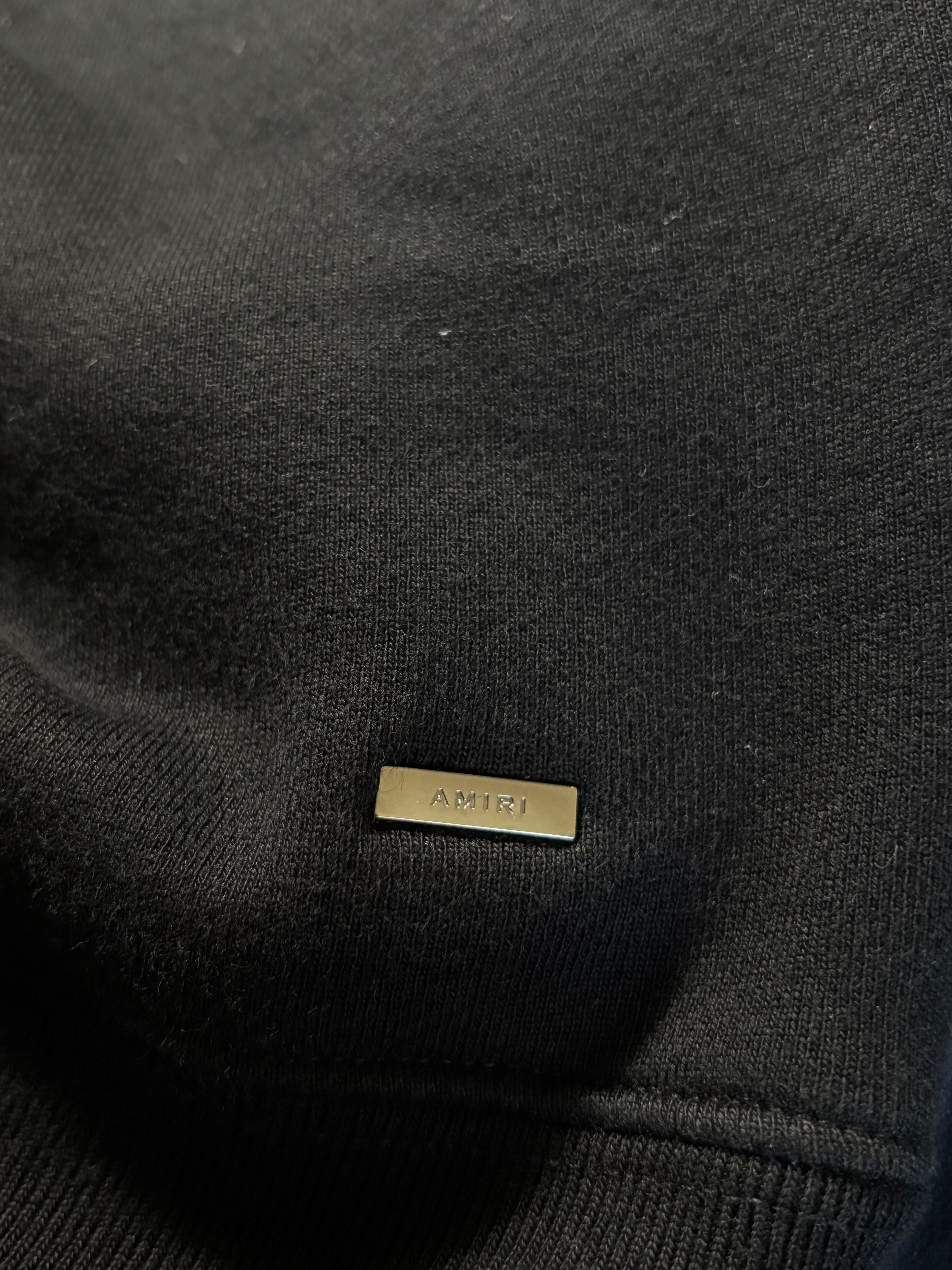 Amiri Metallic Logo Pullover Hoodie - Size XXXL