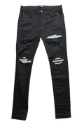 Amiri MX1 Black Silver Patch
