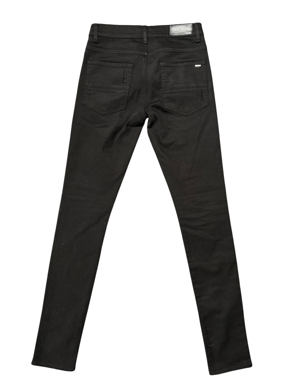 Amiri MX1 Black Black Patch Jeans