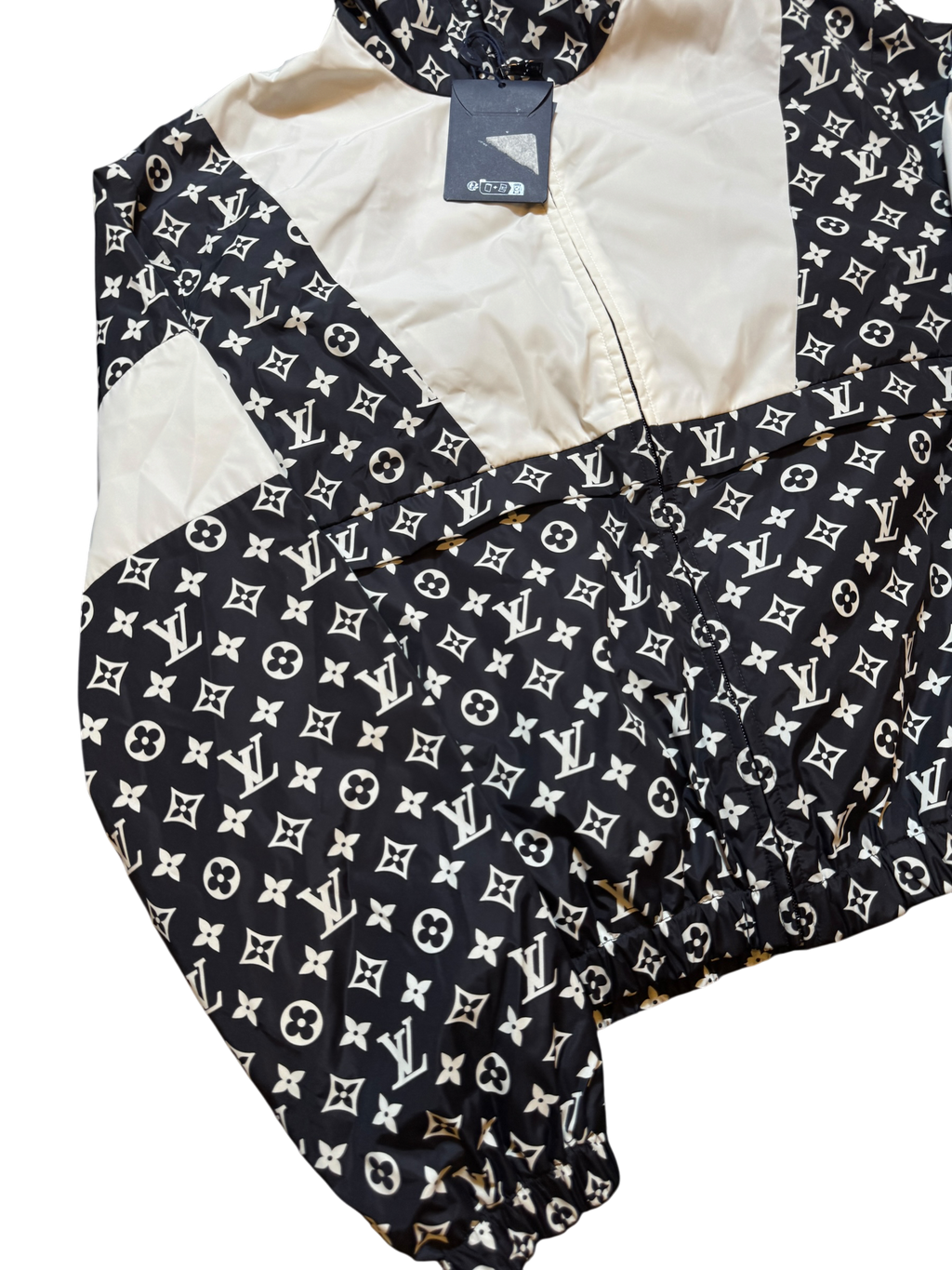 Louis Vuitton Monogram Nylon Windbreaker Jacket - Size 48