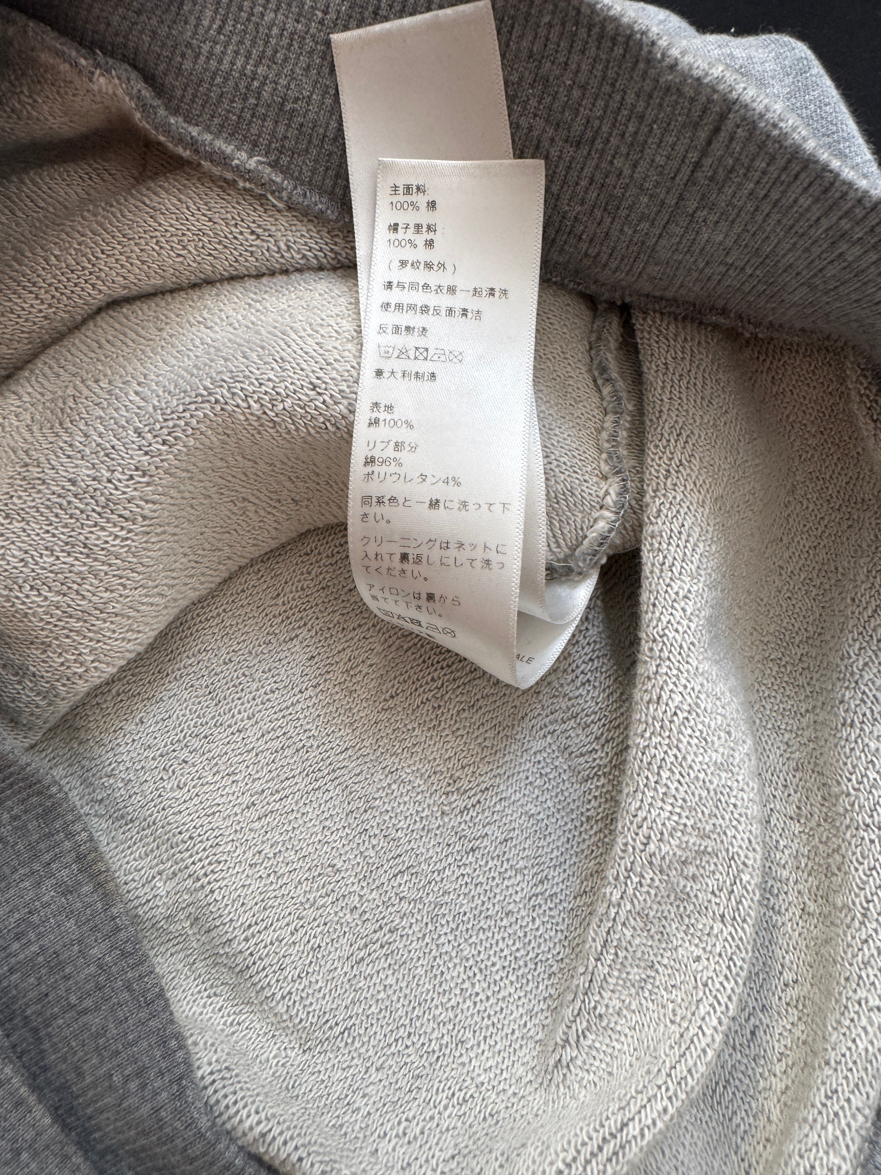 Celine Logo Hoodie Gray - Size XL