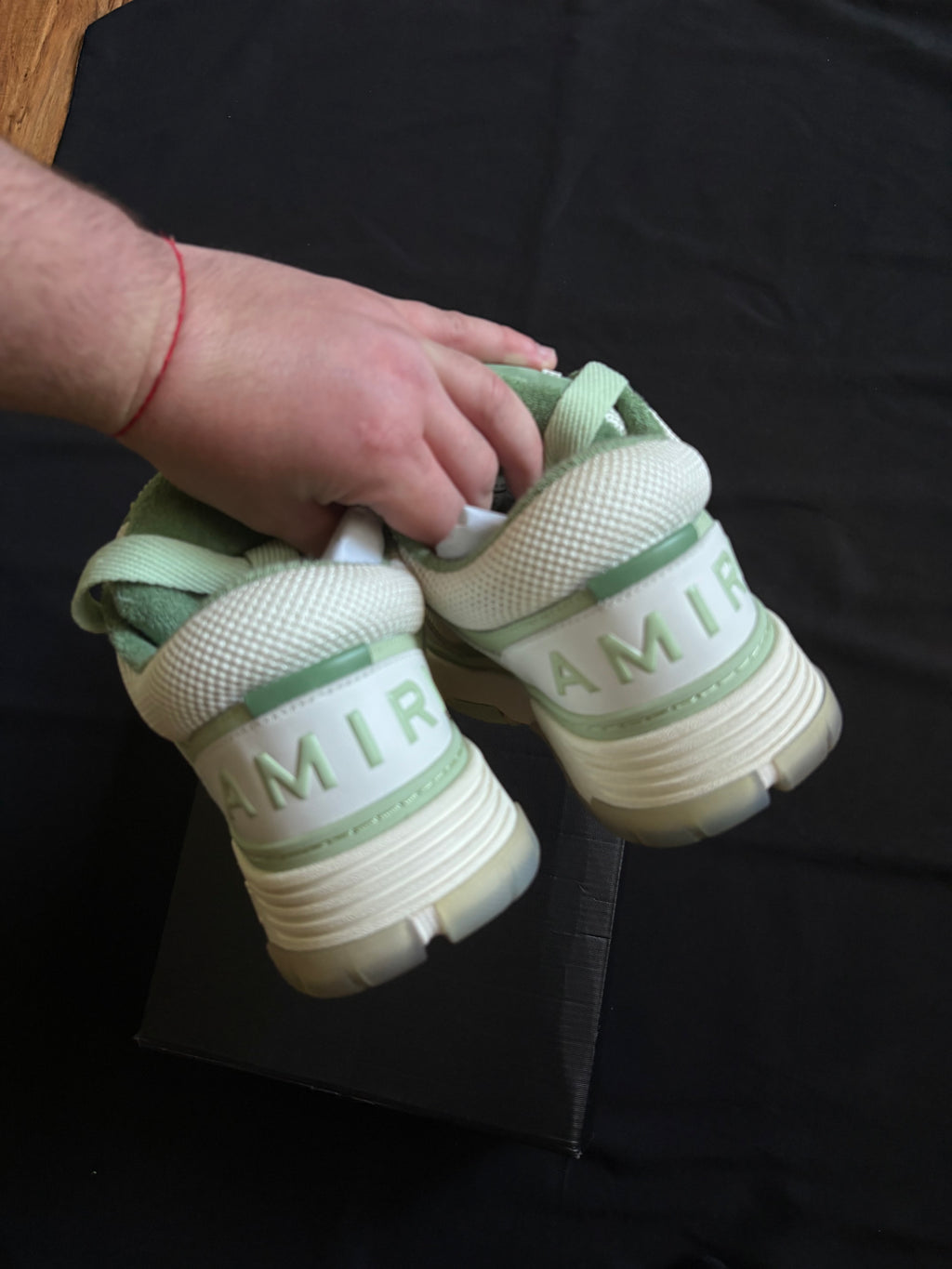 Amiri MA-1 Mint/White Sneakers