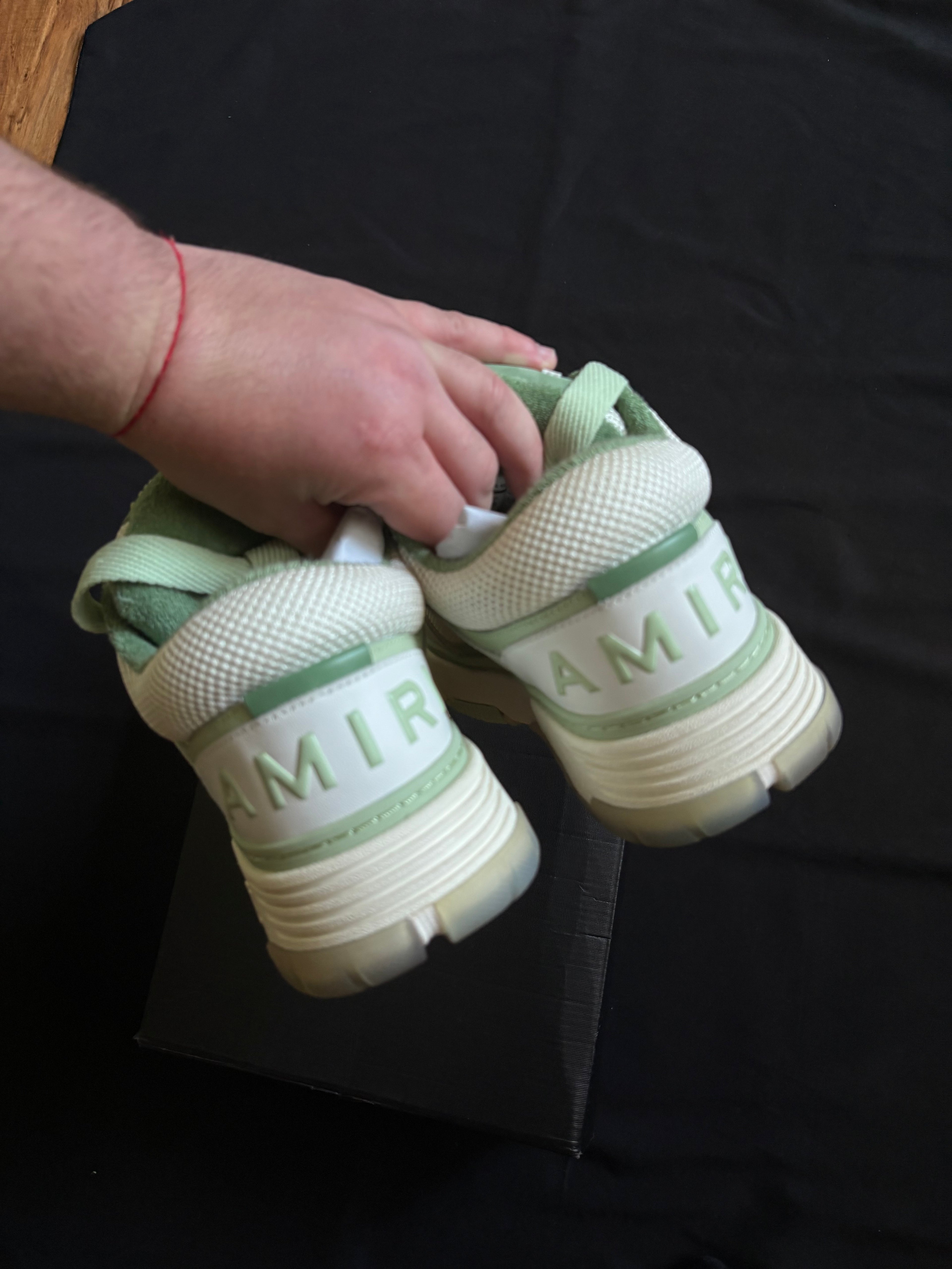 Amiri MA-1 Mint/White Sneakers