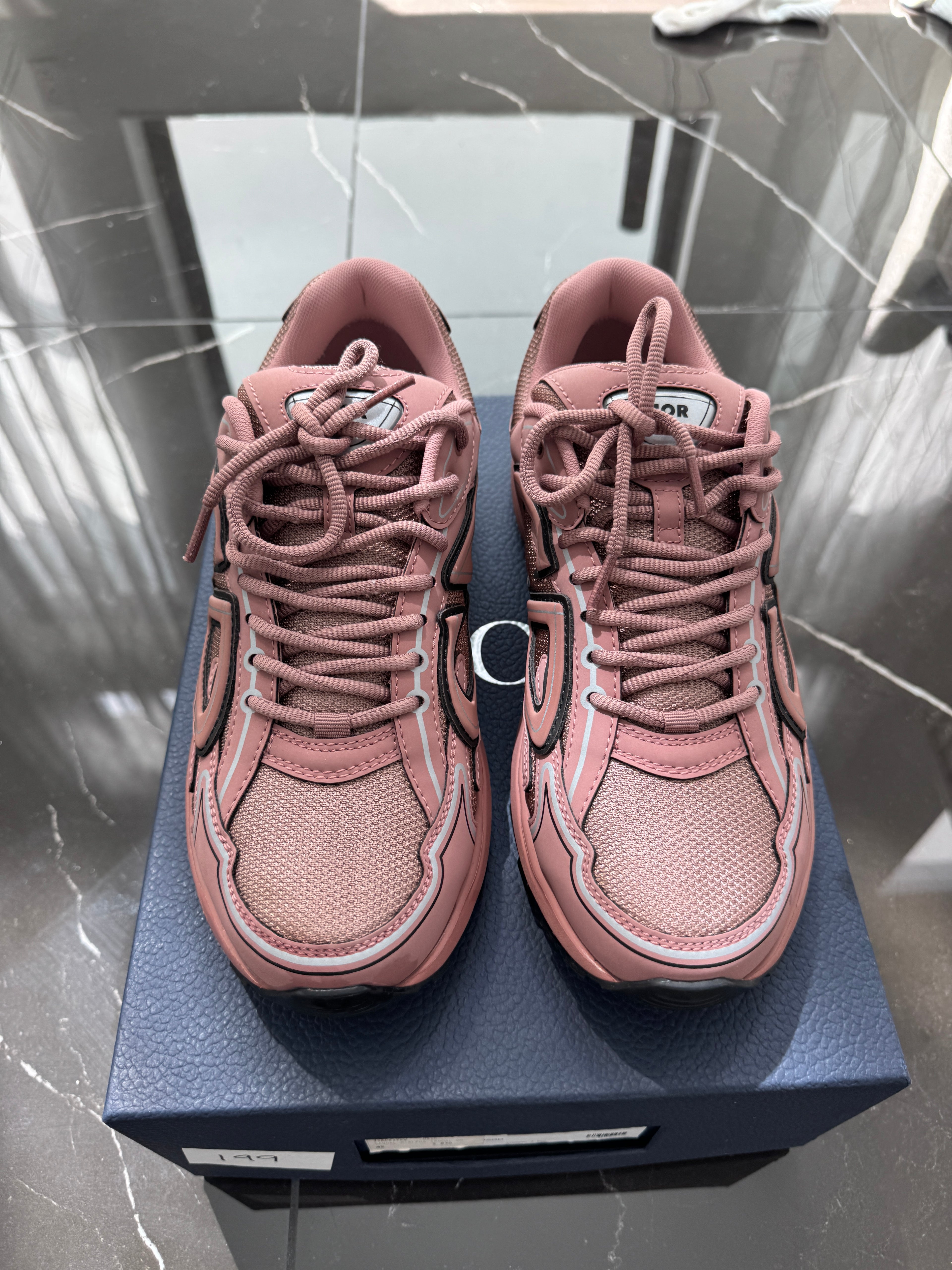 Dior B30 “Burlwood” Low Top Sneakers