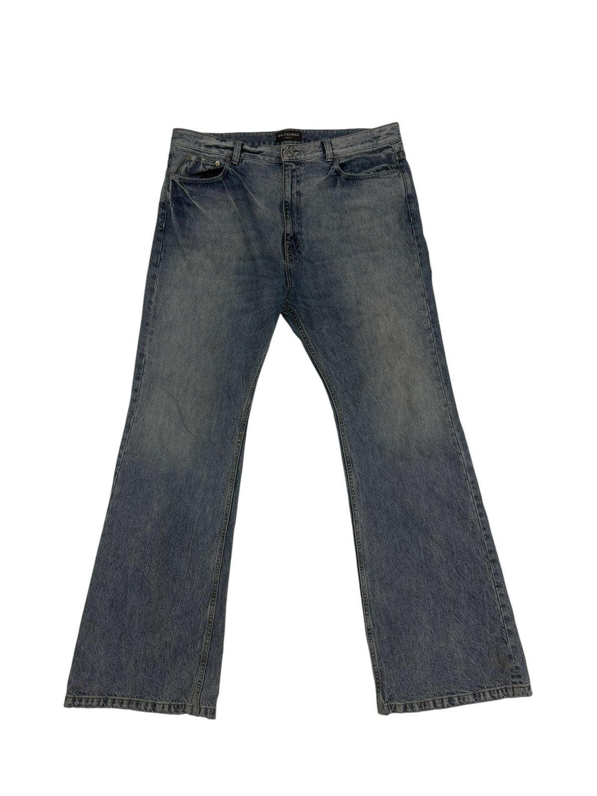 Balenciaga Bootcut Pants Light Wash