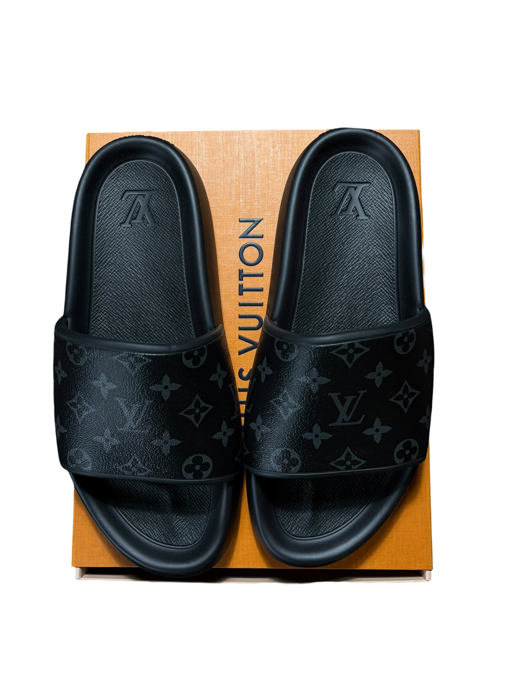 Louis Vuitton Monogram Slides - Size 12US