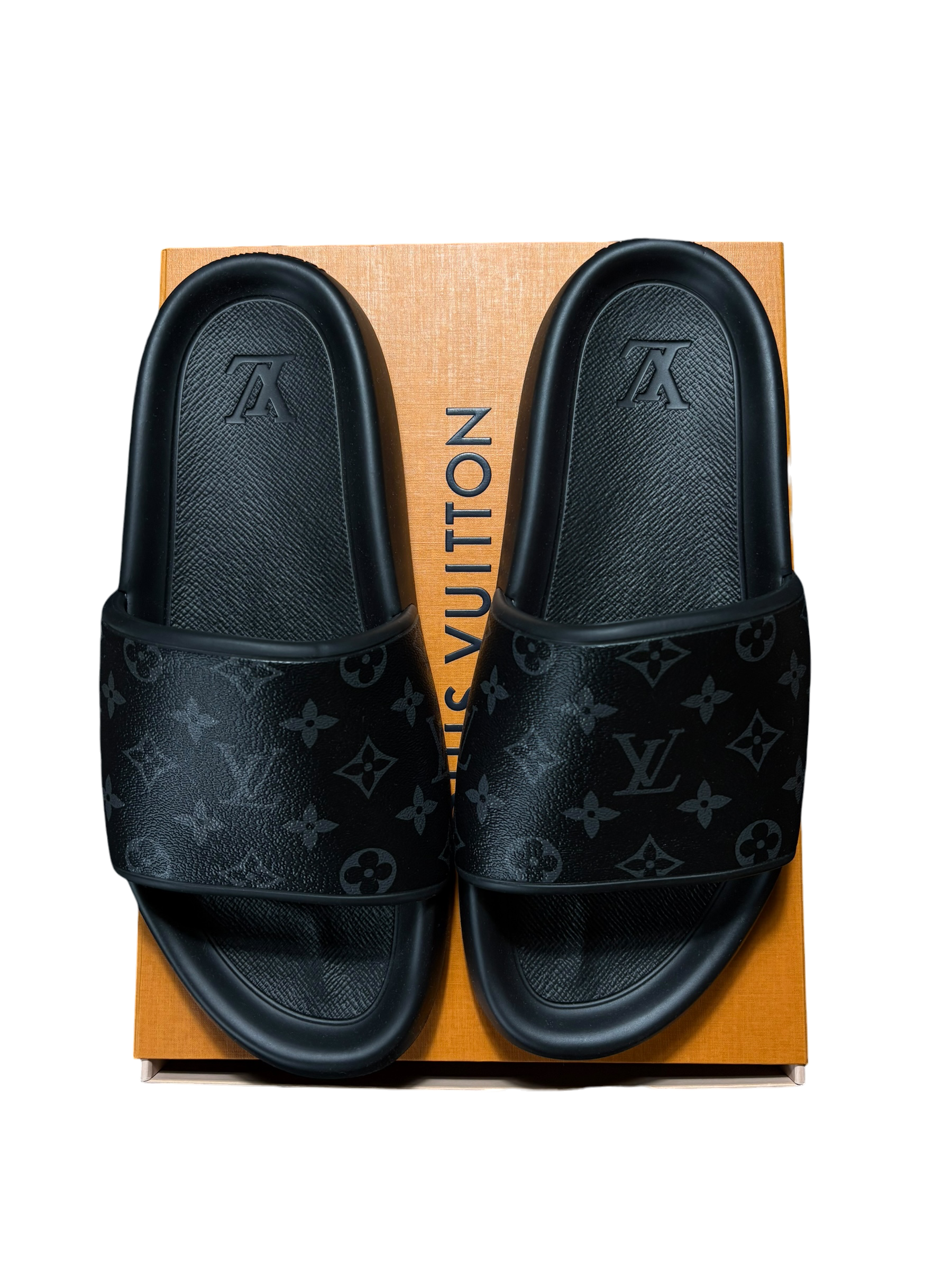 Louis Vuitton Monogram Slides - Size 12US