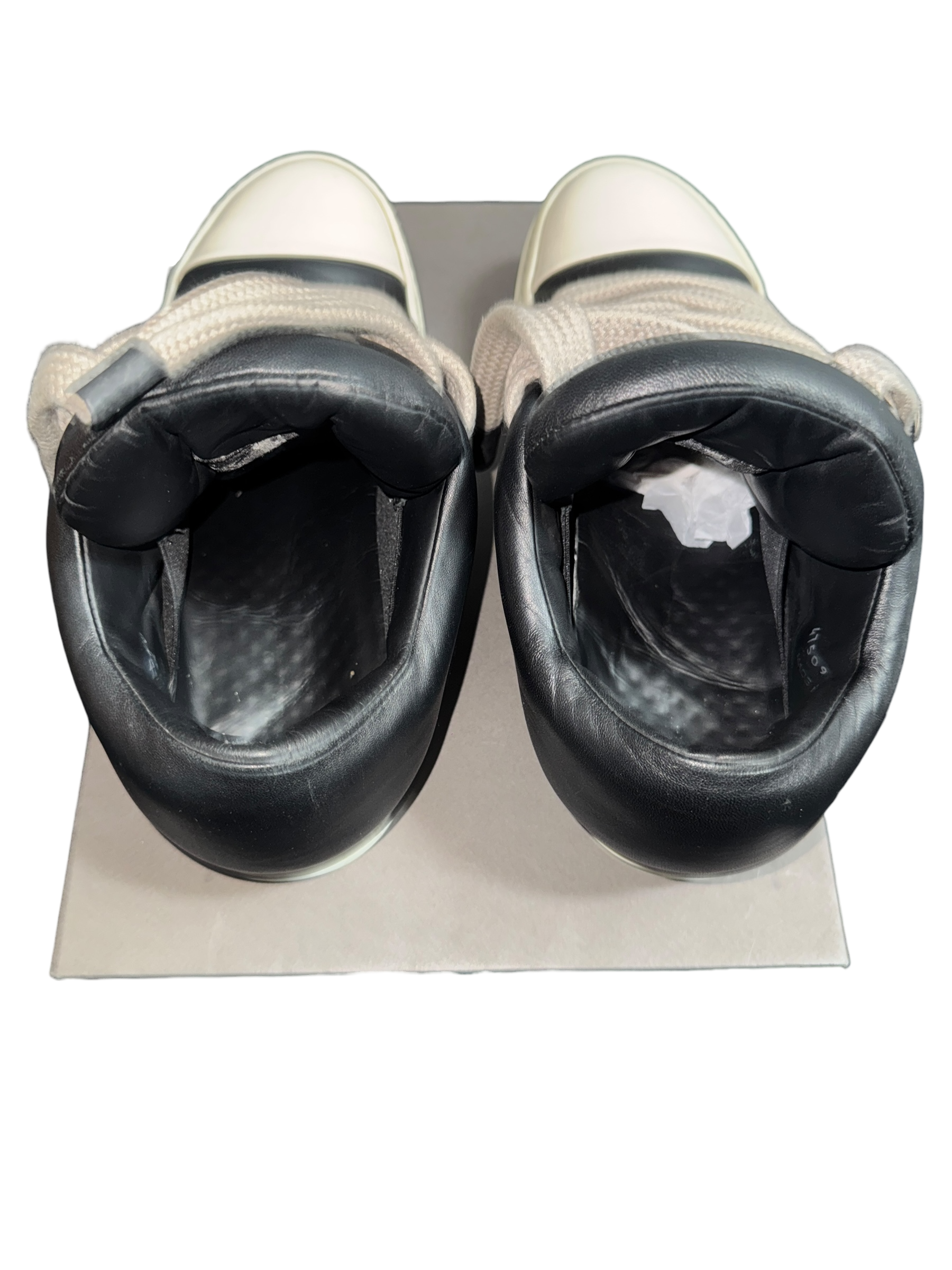 Rick Owens Jumbo Lace Low Top Padded Sneaker Black - 9