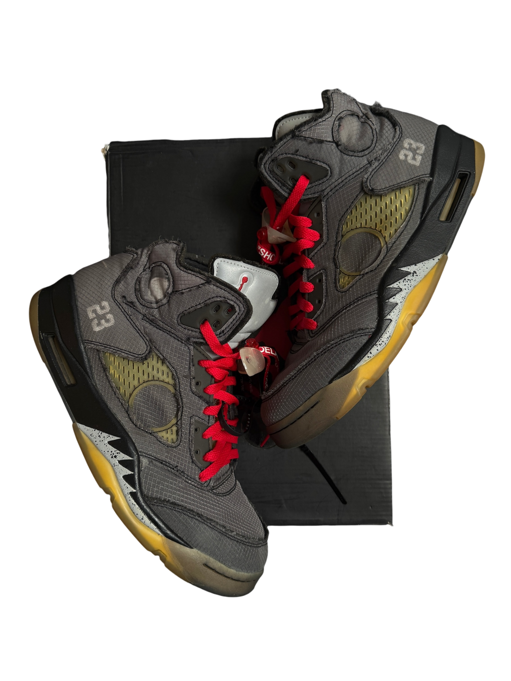 Air Jordan Off White 5 Black