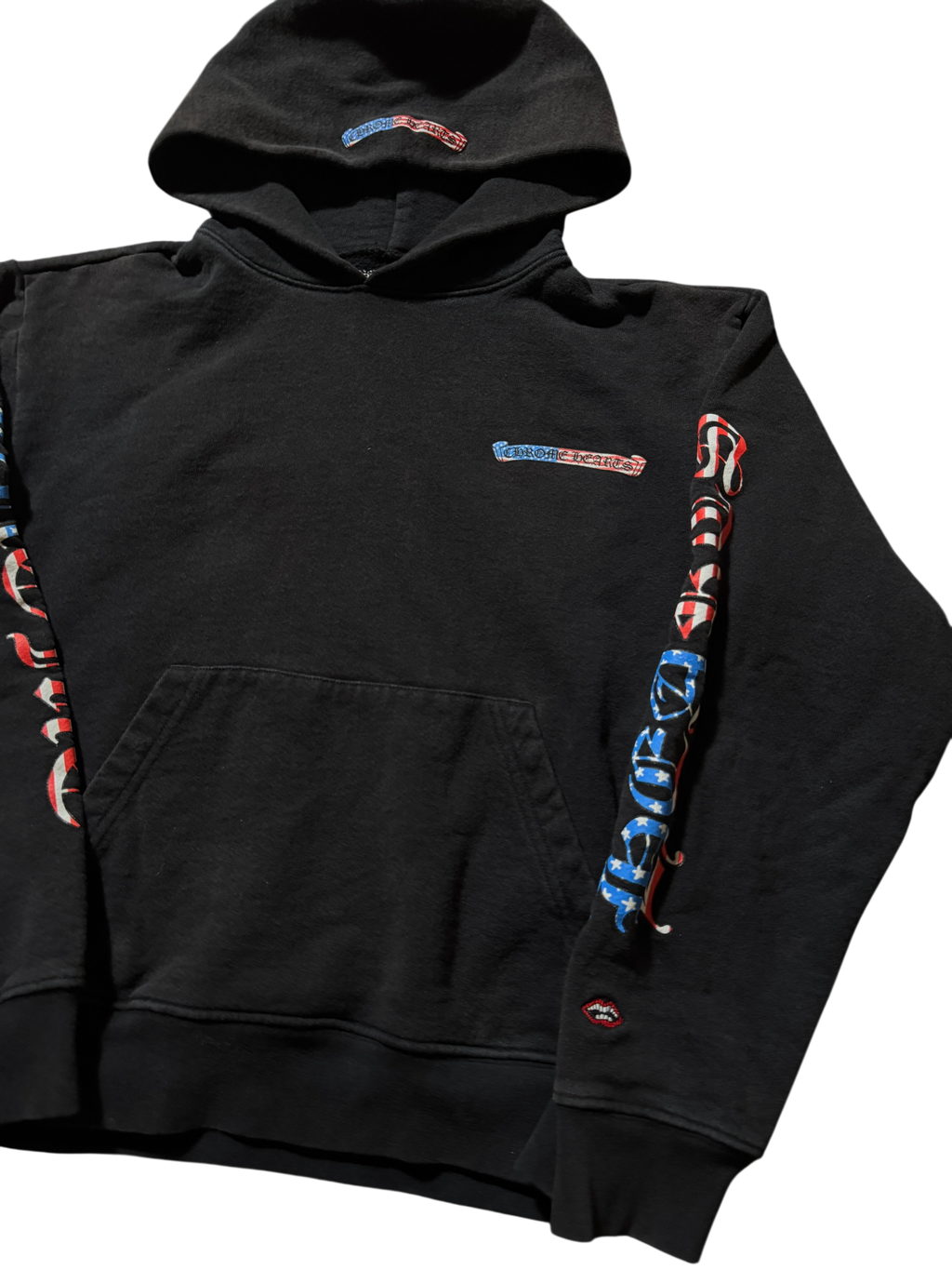 Chrome Hearts Matty Boy USA Flag Hoodie - Size S