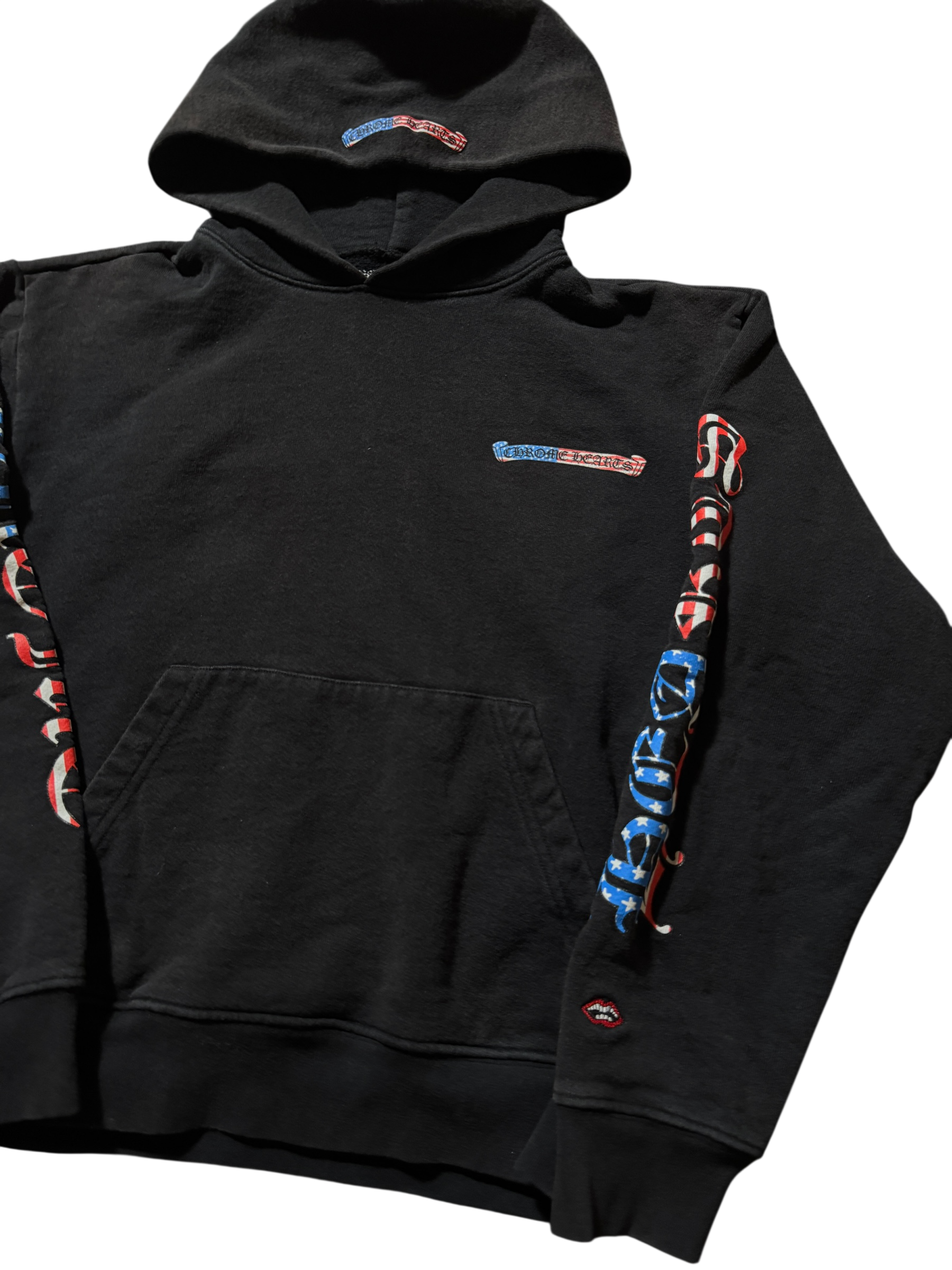 Chrome Hearts Matty Boy USA Flag Hoodie - Size S
