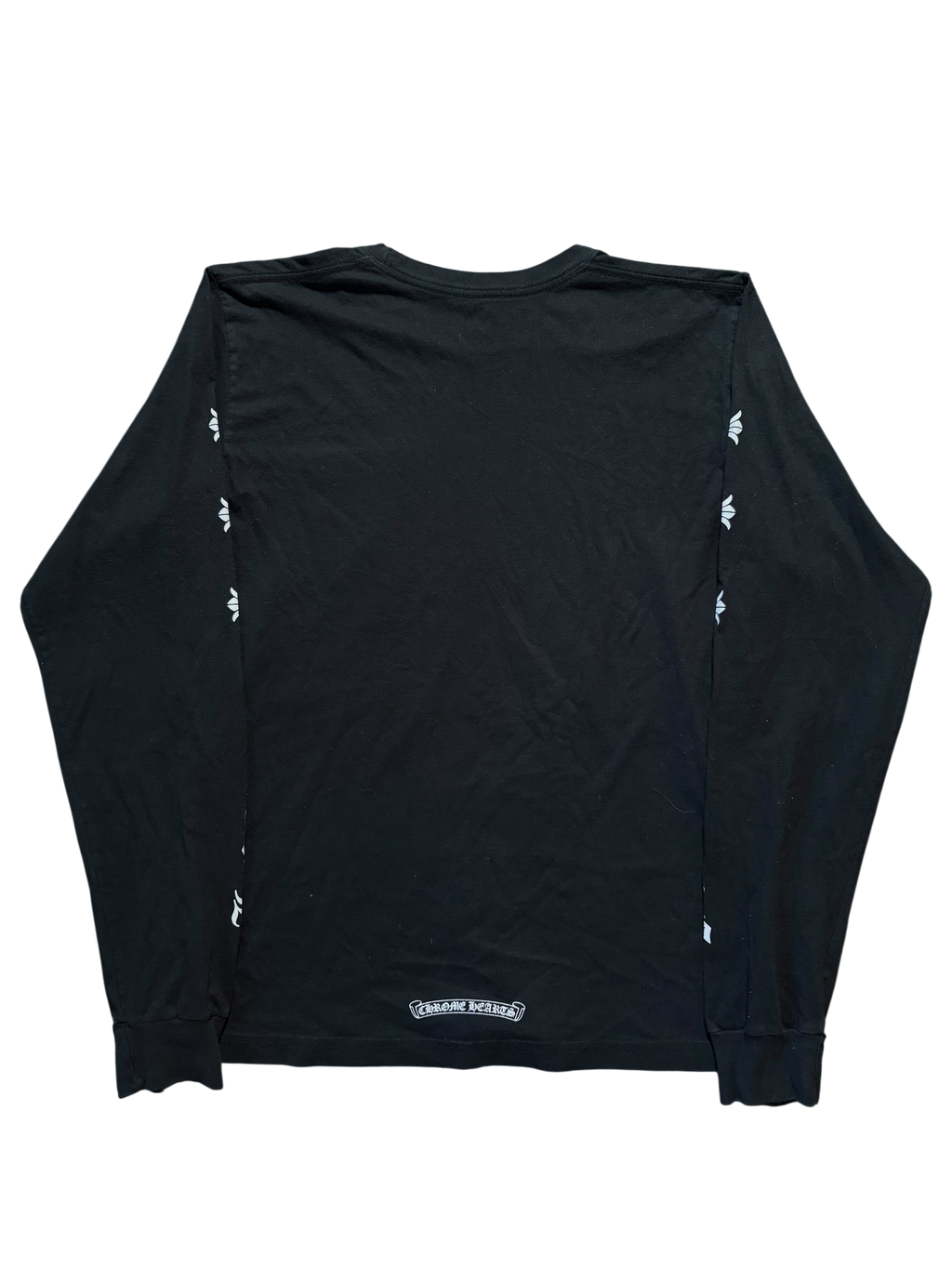Chrome Hearts Cross Long Sleeve T-Shirt- Size L