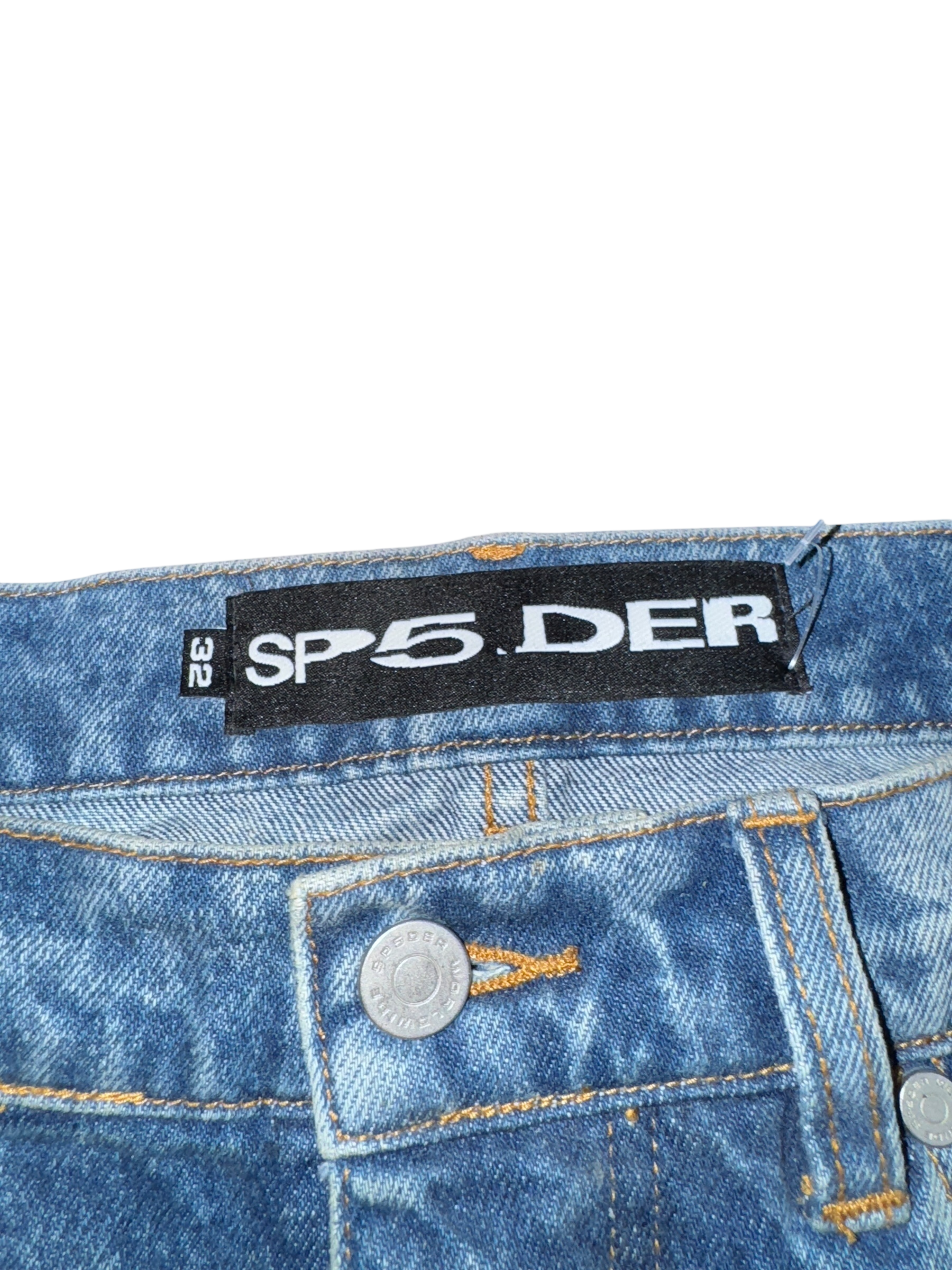 Sp5der Vintage Beluga Jeans