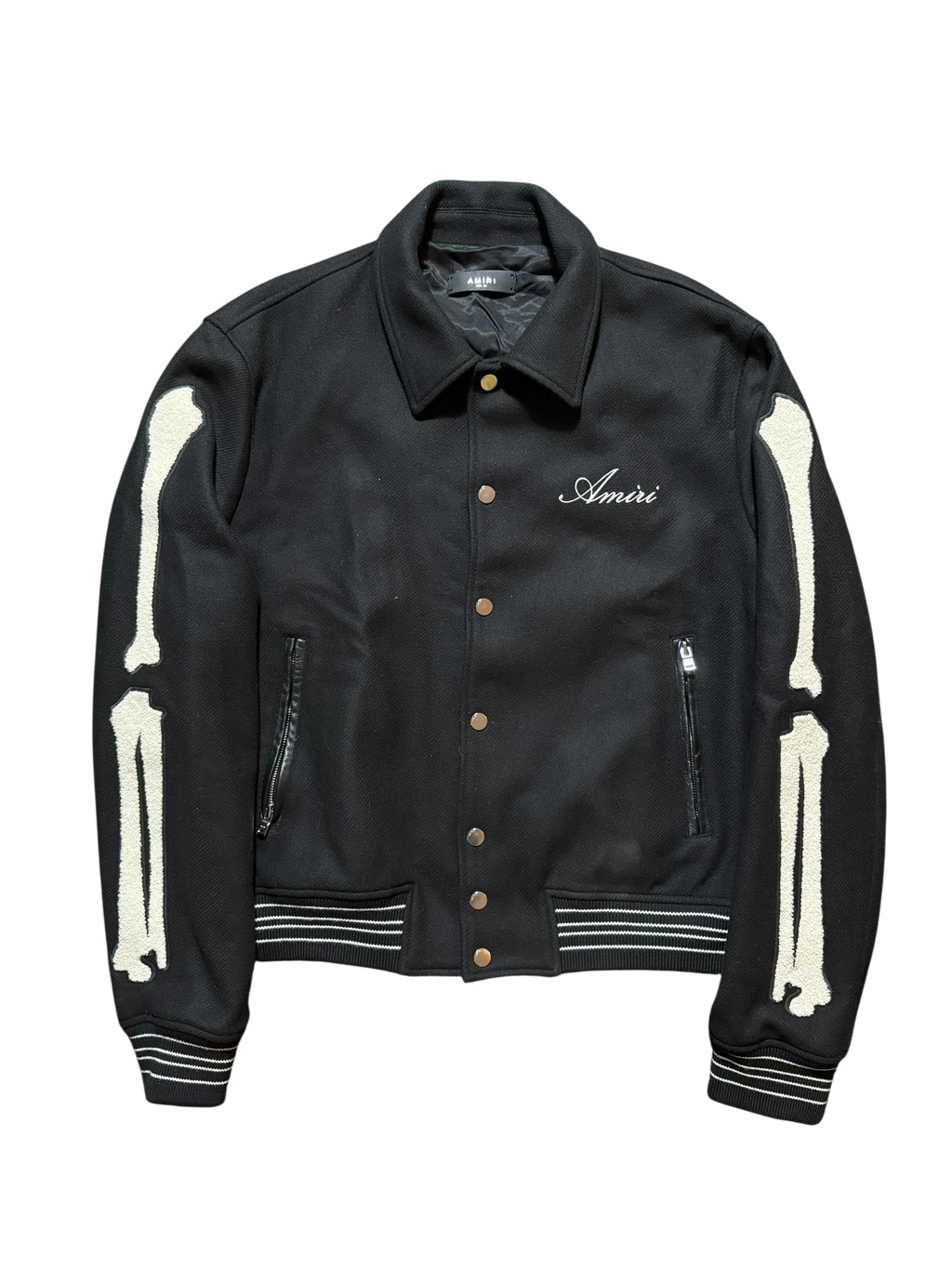 Amiri Bones Varsity Jacket - Size 54