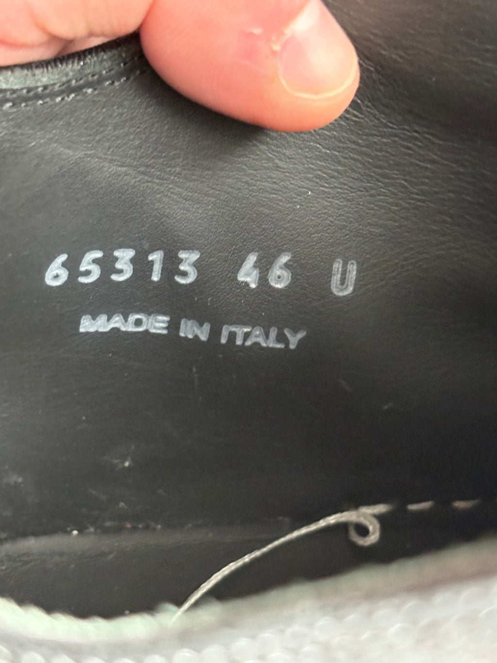 Rick Owens Ramones Low - Size 13